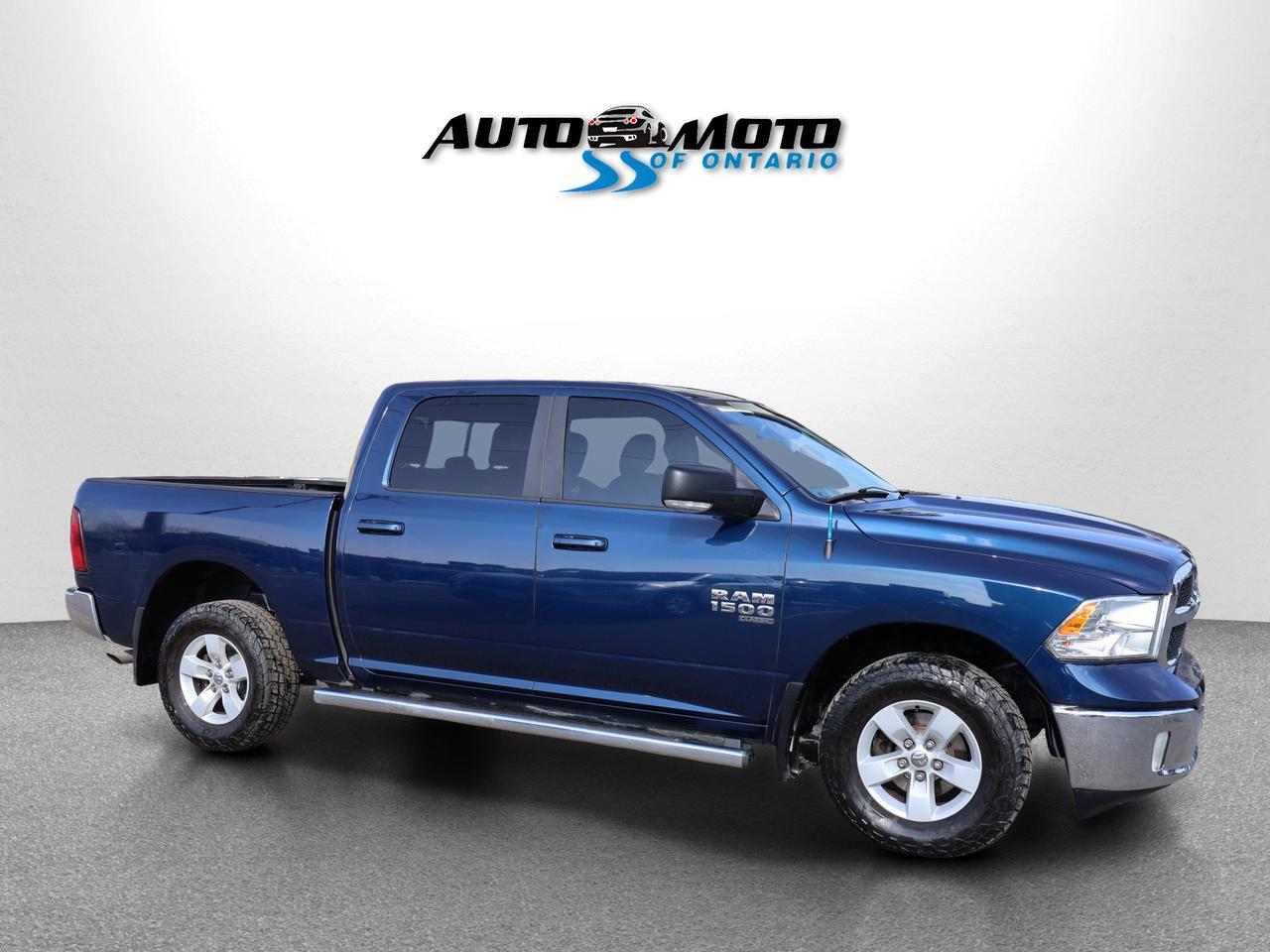 2019 RAM 1500 SLT-BIG HORN CREW 4WD CERTIFIED *ACCIDENT FREE*SERVICE RECORDS* CAMERA NAV BLUETOOTH P.SENSORS CRUISE ALLOYS Photo
