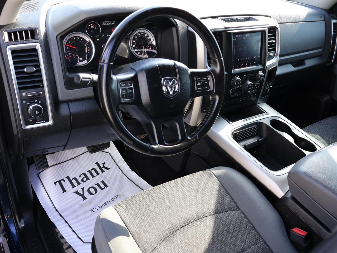 2019 RAM 1500 SLT-BIG HORN CREW 4WD CERTIFIED *ACCIDENT FREE*SERVICE RECORDS* CAMERA NAV BLUETOOTH P.SENSORS CRUISE ALLOYS Photo