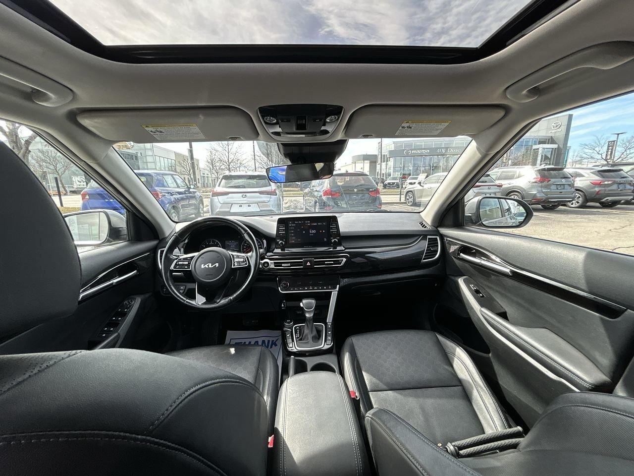 2022 Kia Seltos EX AWD Sunroof   Lthr Seats   Lane-Keep Photo