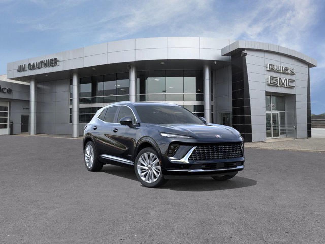 The 2026 Buick Envision Avenir blends luxury, tech, and performance into a compact luxury SUV aimed at buyers who want premium without extravagance. It features a sweeping 30-inch curved ultrawide display with a Google-based OS, wireless Apple CarPlay/Android Auto and a standard Bose audio system. Upscale interior touches include heated and ventilated front seats, ambient lighting, a panoramic roof and signature Avenir exterior styling. Under the hood, its powered by a 2.0L turbocharged engine paired with a 9-speed automatic and standard all-wheel-drive for confident handling. Safety features include adaptive cruise control, lane-keep assist, blind-spot alerts, and automatic emergency braking.