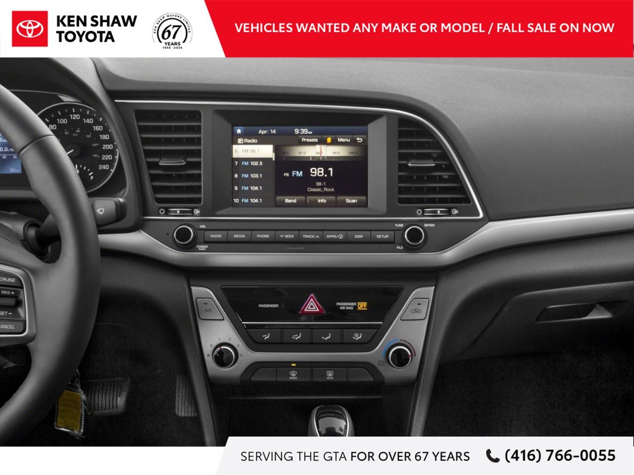 2018 Hyundai Elantra GL (A6) 4dr Sedan Photo