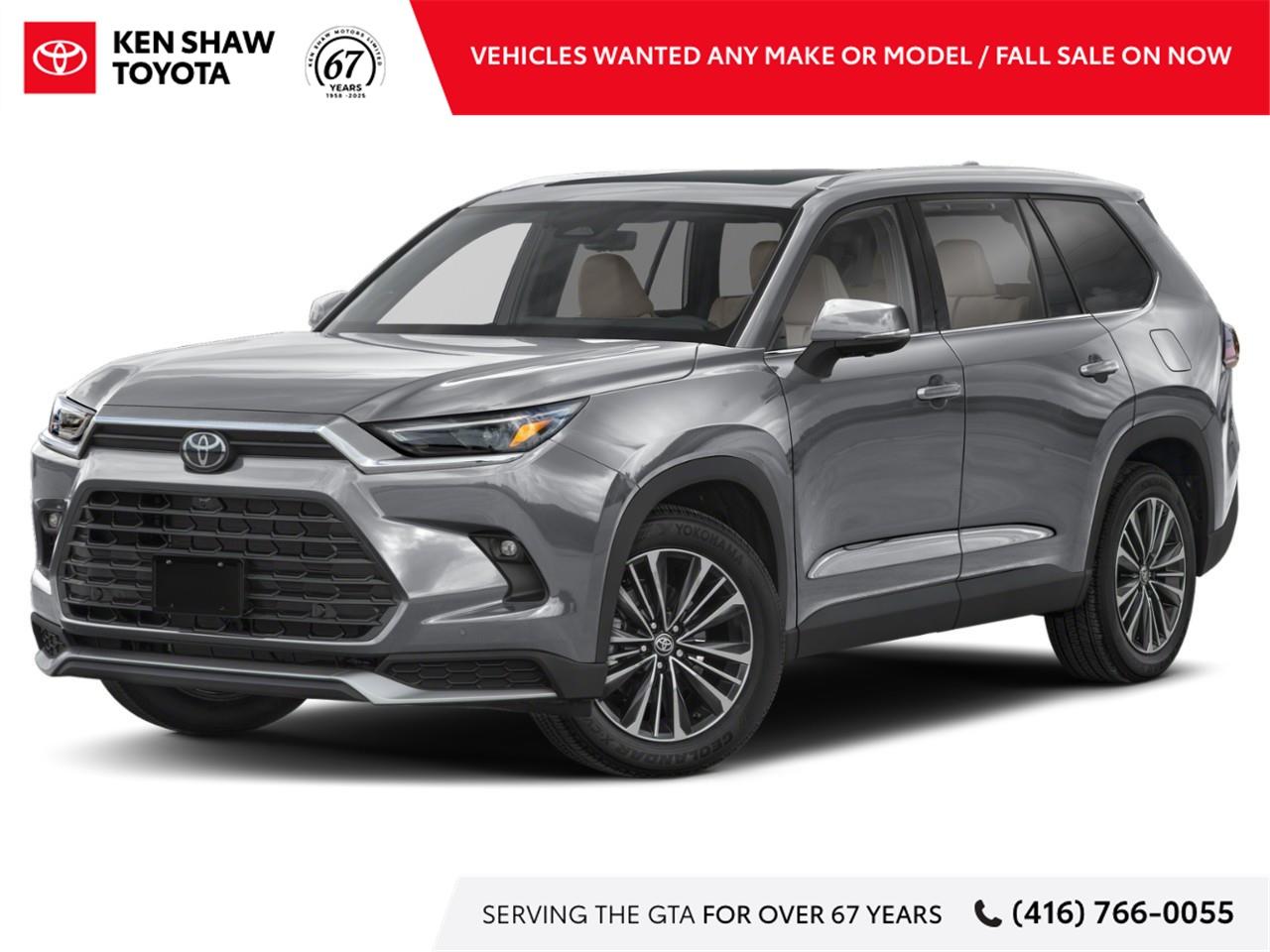 2026 Toyota Grand Highlander Hybrid Platinum MAX 4dr All-Wheel Drive Photo