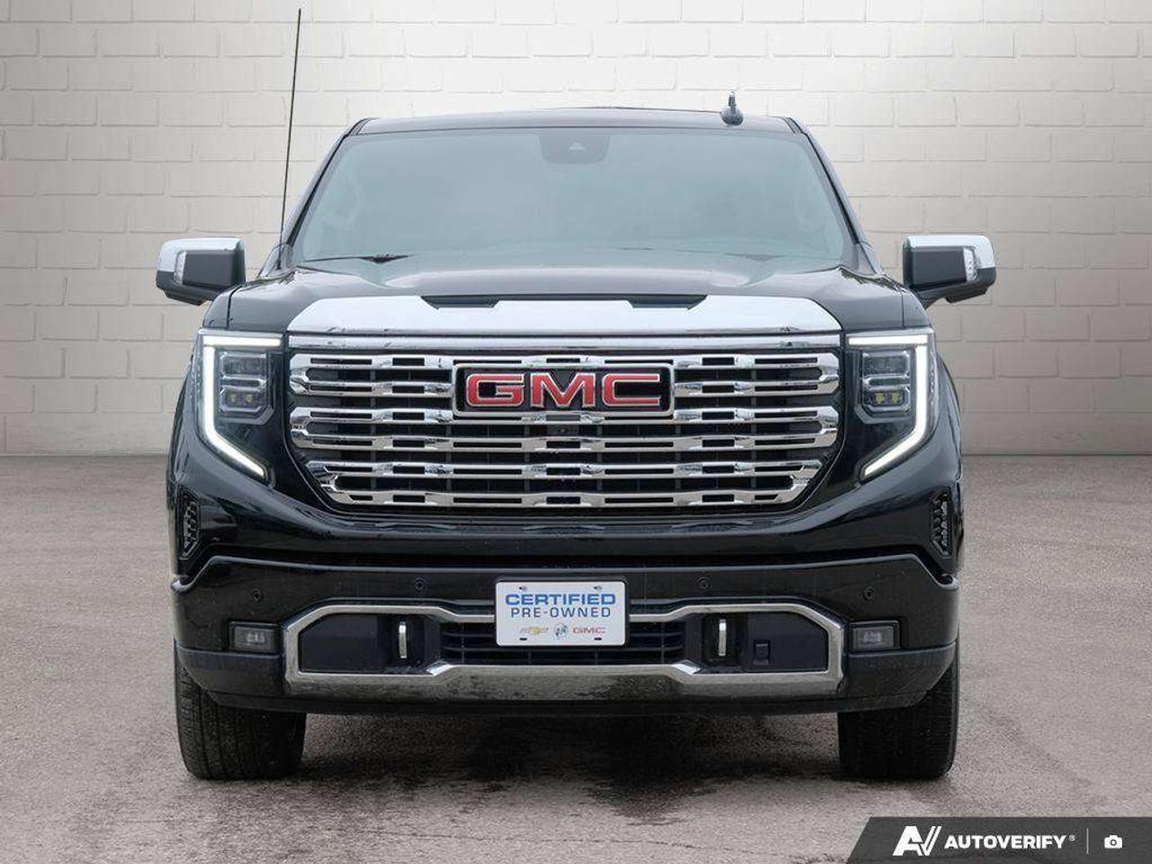 2025 GMC Sierra 1500 DENALI, 4X4, 3.0L DIESEL, ALLOYS, LEATHER, 1-OWNER, CERTIFIED PREOWNED! Photo