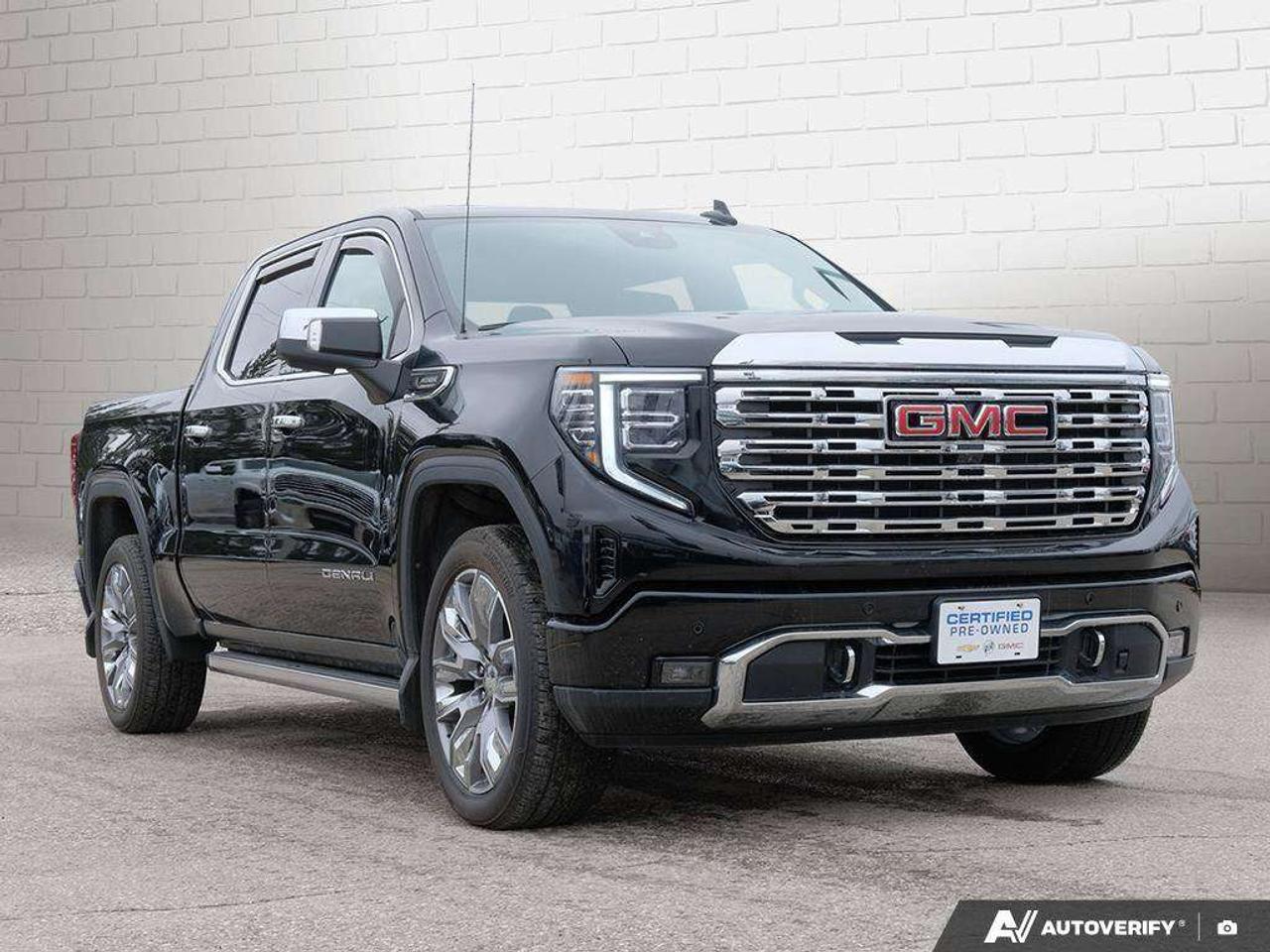 2025 GMC Sierra 1500 DENALI, 4X4, 3.0L DIESEL, ALLOYS, LEATHER, 1-OWNER, CERTIFIED PREOWNED! Photo