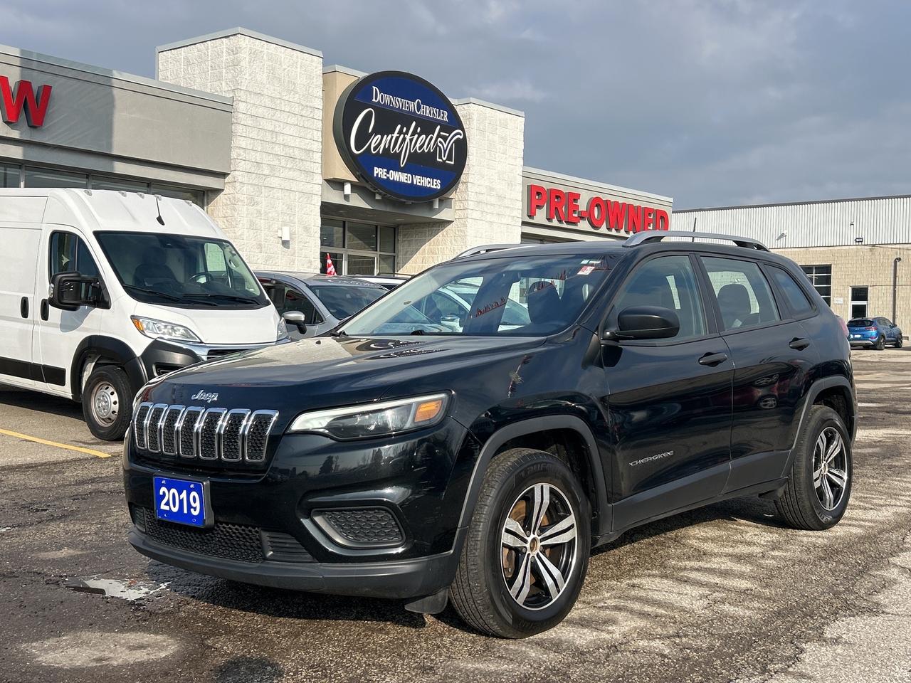 2019 Jeep Cherokee Sport 4x4 w/Heated Seats, Remote Start, CarPlay Photo