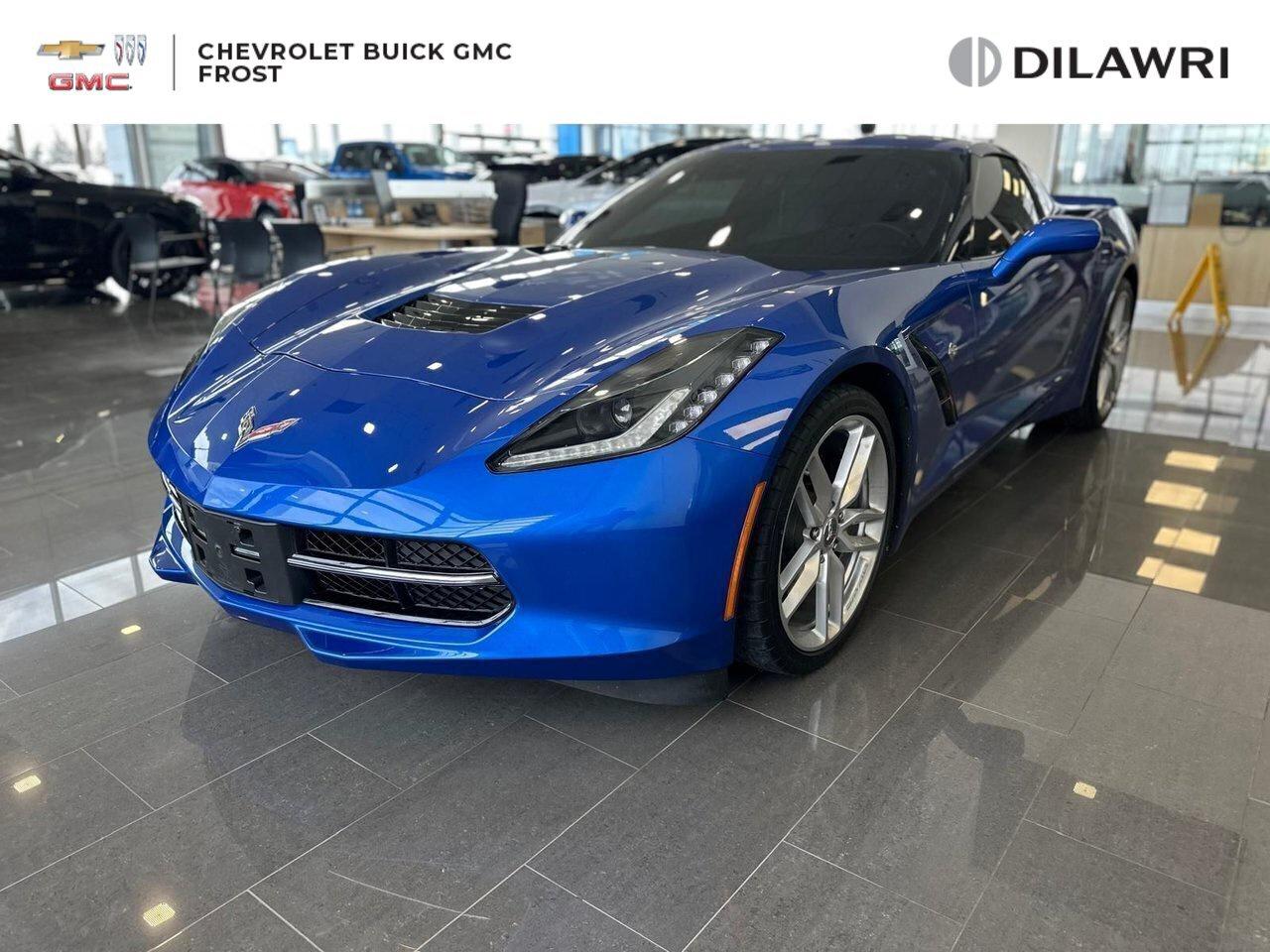 2019 Chevrolet Corvette Coupe Base Low Kms Apple CarPlay Leather Dual-Zone Photo0