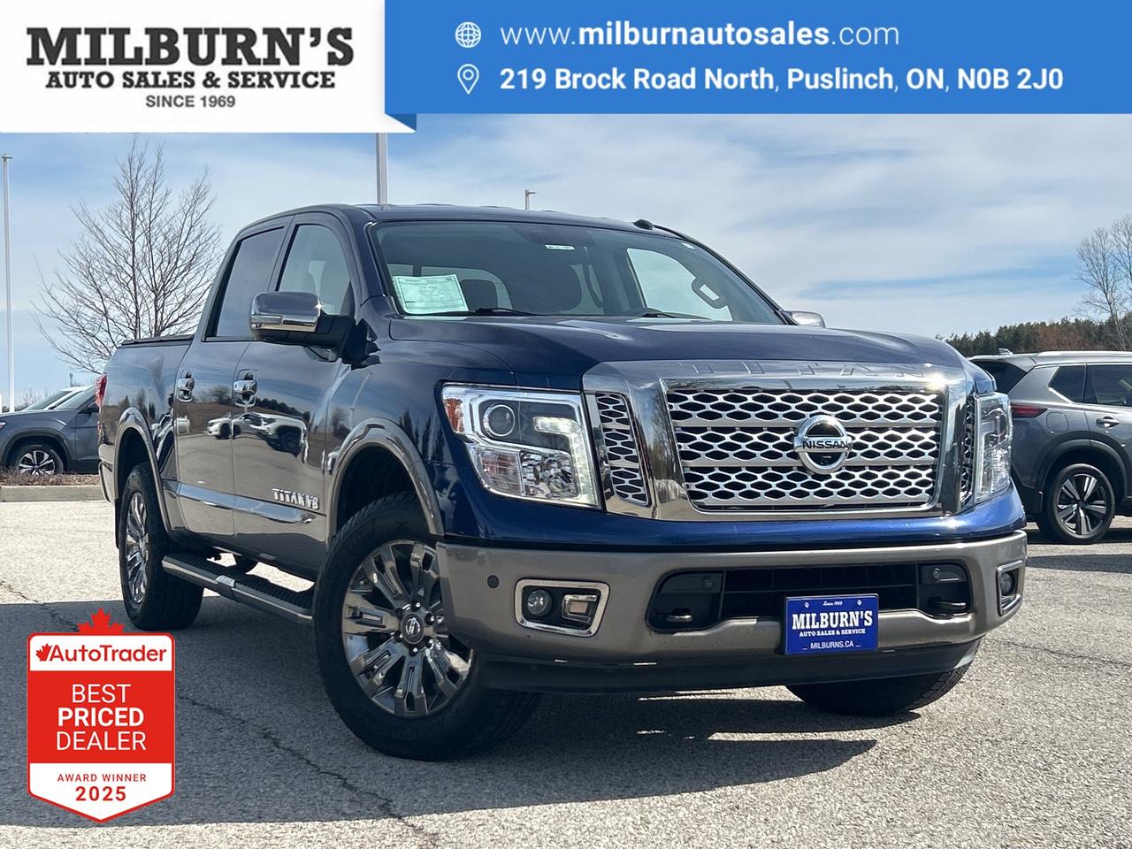2018 Nissan Titan Platinum Reserve 4x4   Nav.   Heated/Cooled Seats Photo