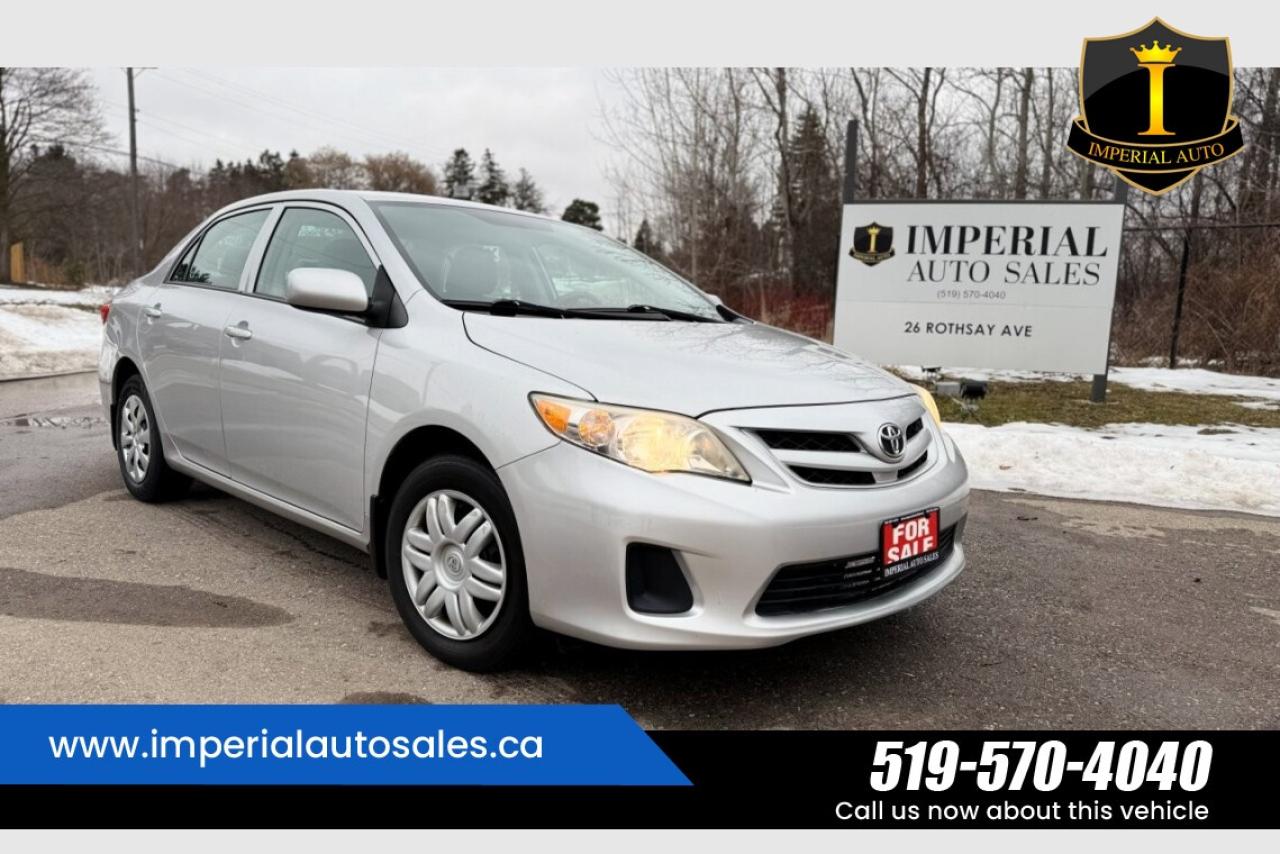 2013 Toyota Corolla CE-LOW KMS. Photo