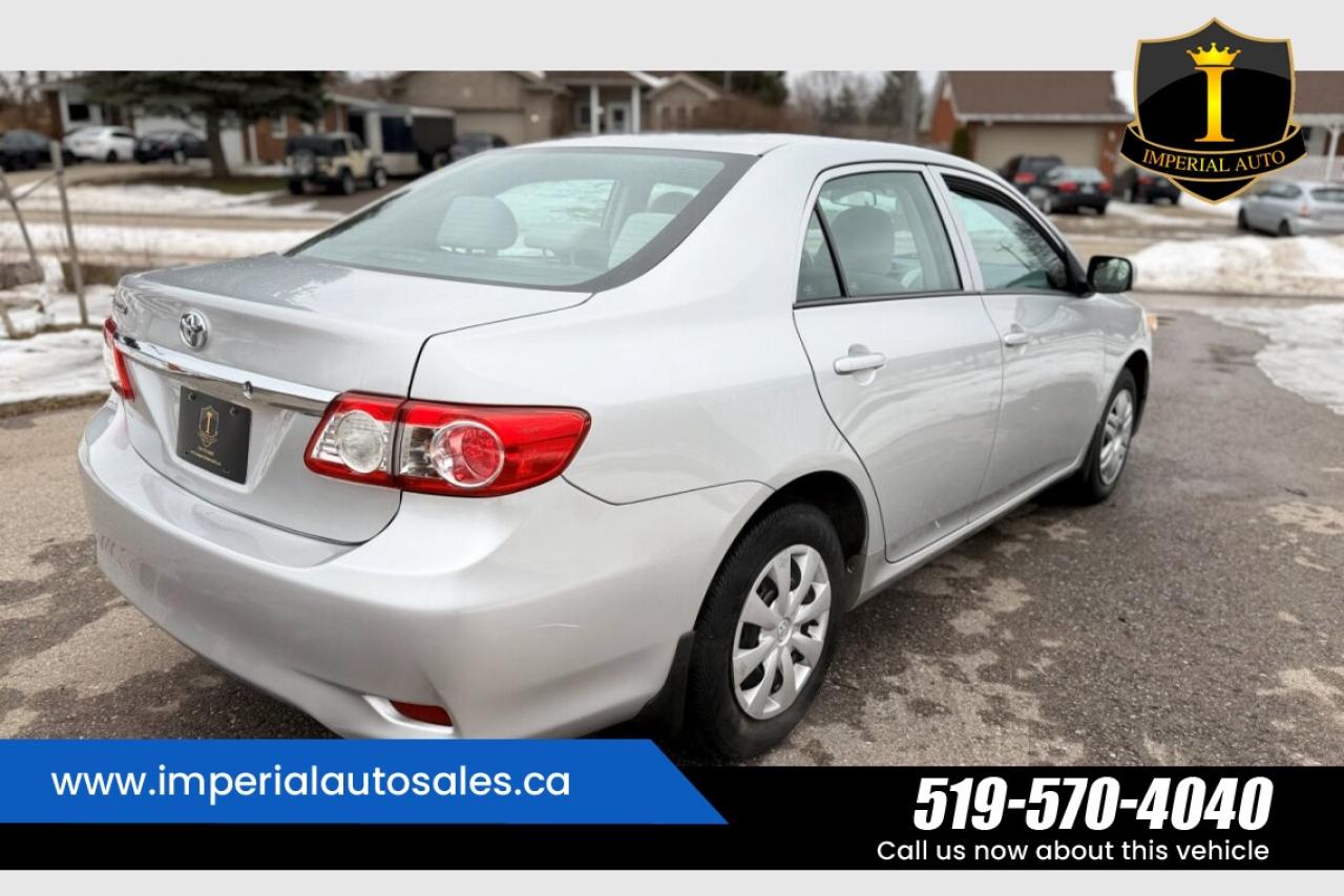 2013 Toyota Corolla CE-LOW KMS. Photo