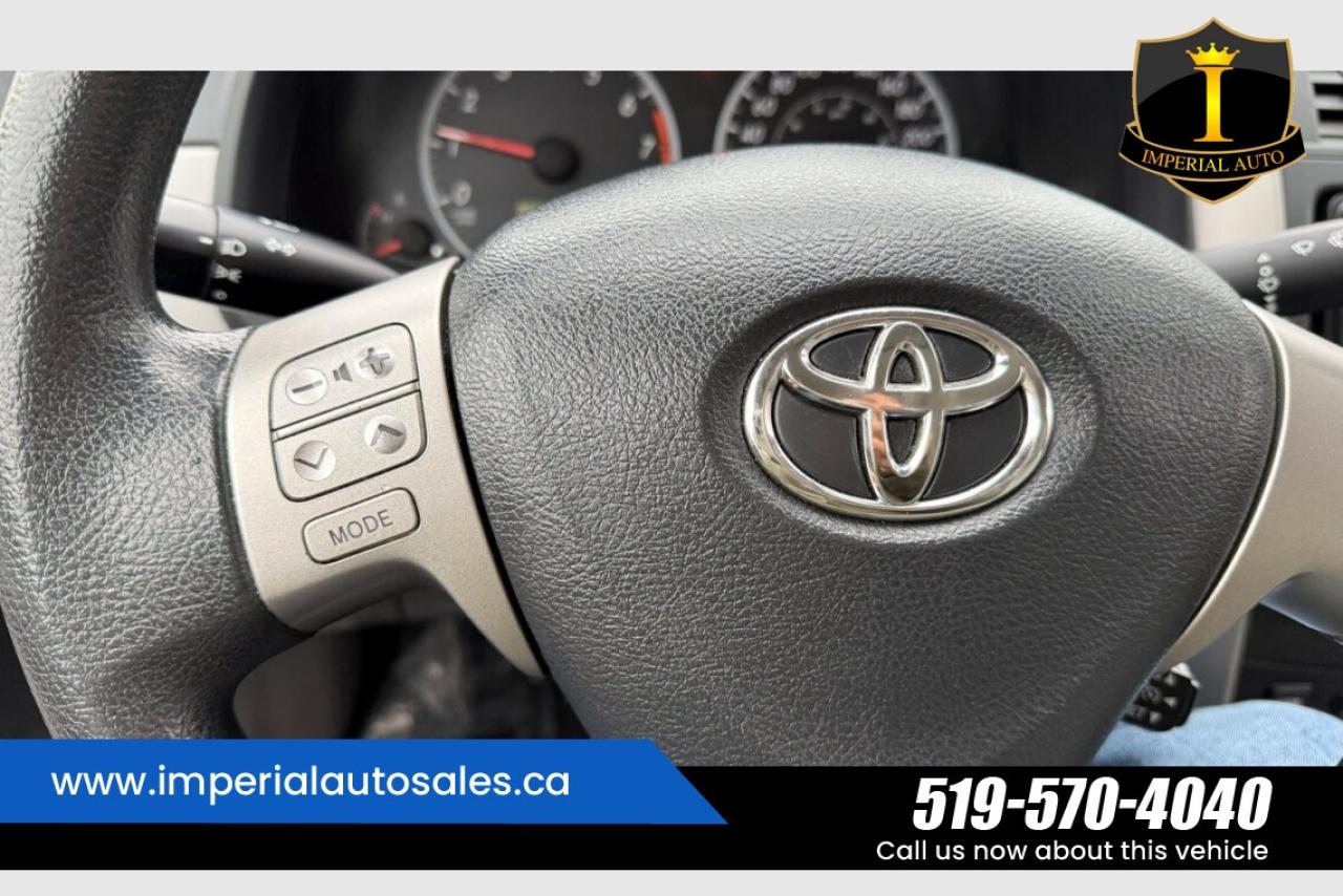 2013 Toyota Corolla CE-LOW KMS. Photo