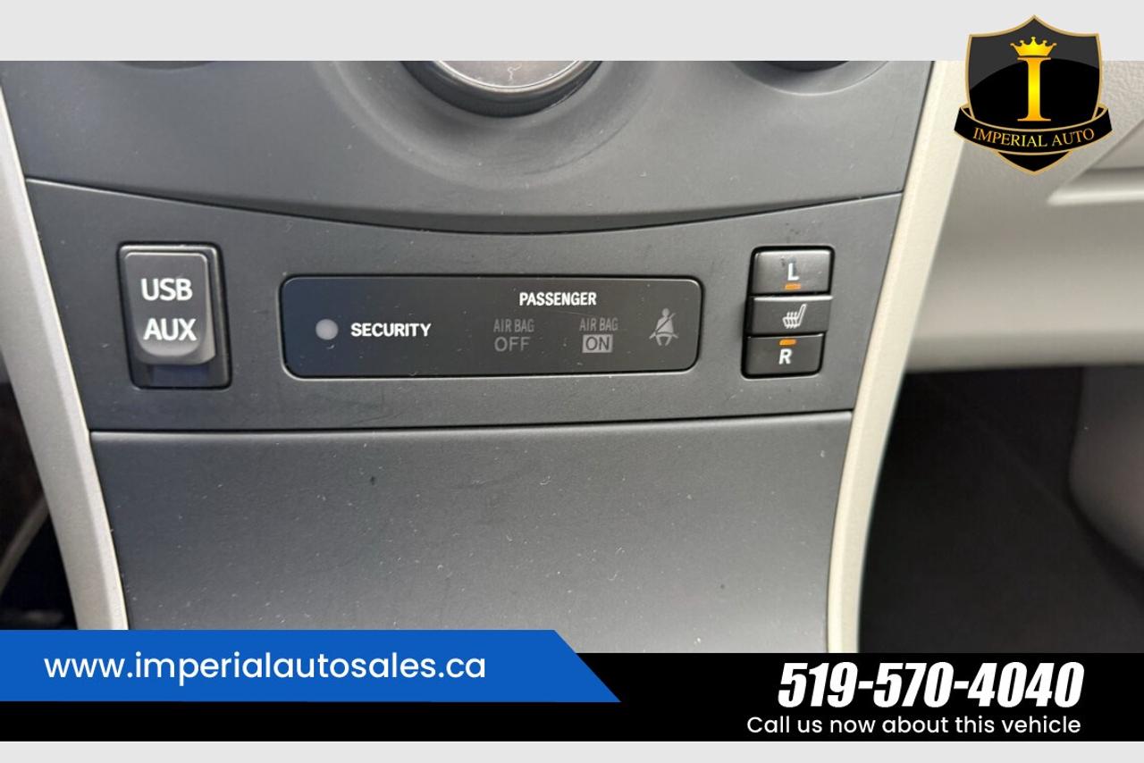 2013 Toyota Corolla -CE- LOW KMS. Photo