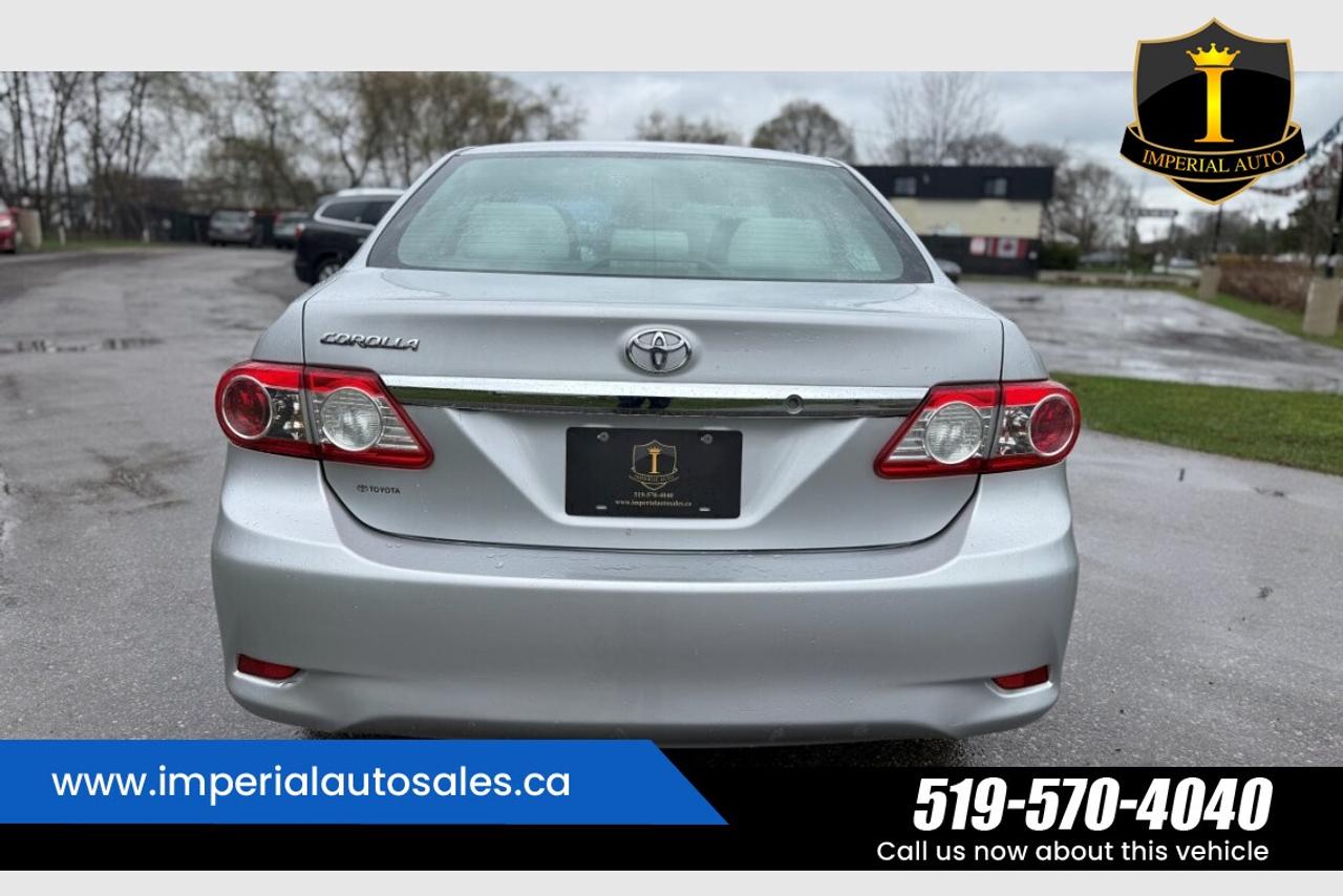 2013 Toyota Corolla -CE- LOW KMS. Photo