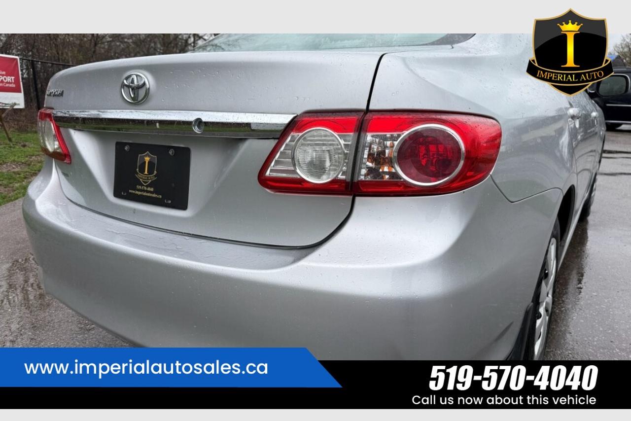 2013 Toyota Corolla -CE- LOW KMS. Photo