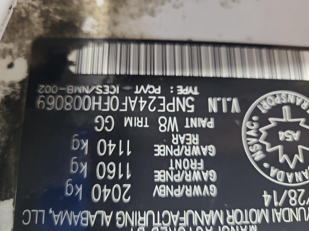 2015 Hyundai Sonata 2.4L GL Photo