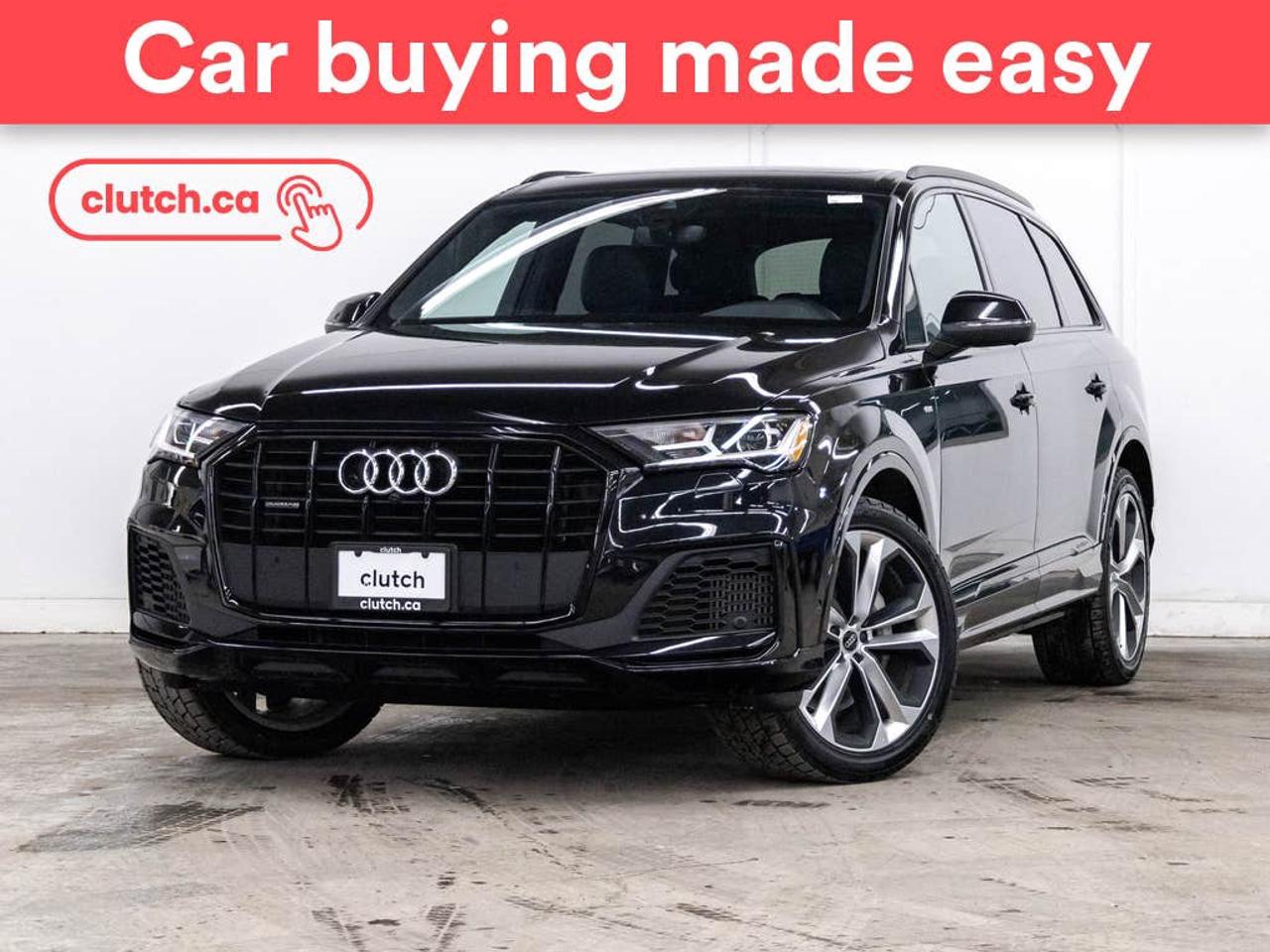 1 OWNER / Traffic Sign Recognition, Auto Stop/Start, Electric Parking Brake and more!<br> <br>Clutch is the largest online used car retailer in Canada, delivering a seamless, hassle-free car-buying experience to drivers everywhere. Shop thousands of used cars online, get the right one delivered to your door, and enjoy peace of mind with our 10-Day Money-Back Guarantee. How sweet is that? To learn more, visit clutch.ca.<br> <br>The top features for this car include:<br> <br>Lane Departure Warning<br>Traffic Sign Recognition<br>Auto Stop/Start<br>Electric Parking Brake<br>Regenerative Braking<br>Brake Assist<br>Power Tailgate/Hatch<br>Cornering Lights<br>Welcome Lights<br>Auto Dimming Rearview Mirror<br>Front Heated Seats<br>Ventilated Front Seats<br>Power Lumbar Support<br>Folding Rear Seats<br>Rear Heated Seats<br>Driver Seat Memory System<br>Climate Control<br>Dual Zone Front Climate Control<br>Rear Climate Control<br>Rear Climate Vents<br>Premium Sound System<br>Speed-Sensitive Volume<br>Bluetooth Music<br>Touchscreen Display<br>GPS Navigation<br>Cruise Control<br>Integrated Garage Door Opener<br>12V Outlet<br>Hands Free Device Connectivity<br>Internet Access<br>Apple CarPlay<br>Wireless Charging<br>USB Input<br>Keyless Entry<br>Passive Keyless Entry<br>Push Button Start<br>Keyfob Remote Trunk Release<br>Front View Camera<br>Power Folding Exterior Mirrors<br>Blindspot Sensors<br>Forward Collision Mitigation<br>Rear Collision Warning<br>Rear Collision Mitigation<br>Rear Cross Traffic Alert<br>Pedestrian Detection<br>Heated Steering Wheel<br>One-Touch Windows<br>Rain Sensing Wipers<br>Rear Window Defroster<br>Panoramic Sunroof<br>Hill Assistance<br>Automatic High Beams<br>Rear View Camera<br>Parking Sensors<br>Rear Parking Sensors<br>Power Driver Seat<br>Power Passenger Seat<br>360 Camera<br>Ambient Lighting<br> <br>Seamless home delivery - Delivery to your door in a matter of days. Available on select packages.<br> <br>Try it out for 10 days - If you do not like it, we will take it back. <br> <br>Quality assured - All cars go through our rigorous 210-point inspection and reconditioning process.<br> <br>Peace of mind - Warranty and protection plans available.<br> <br>Haggle-free - No haggling or hard sells.<br> <br>100% Transparency - Full inspection reports on every car, including high-res photography and a free Carfax report.<br> <br>Listed price is for cash purchase only and does not include taxes, Shipping Fees (if applicable), Delivery Fees (if applicable), government licensing fees.<br> <br>Previous Provincial Registrations:<br>Ontario<br> <br>Stock # 90756