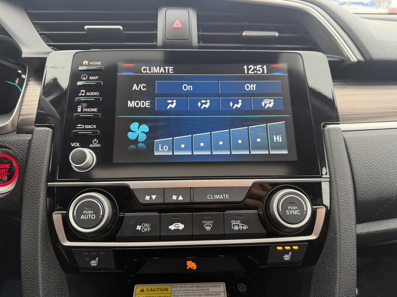 2021 Honda Civic Touring Sedan CVT Photo