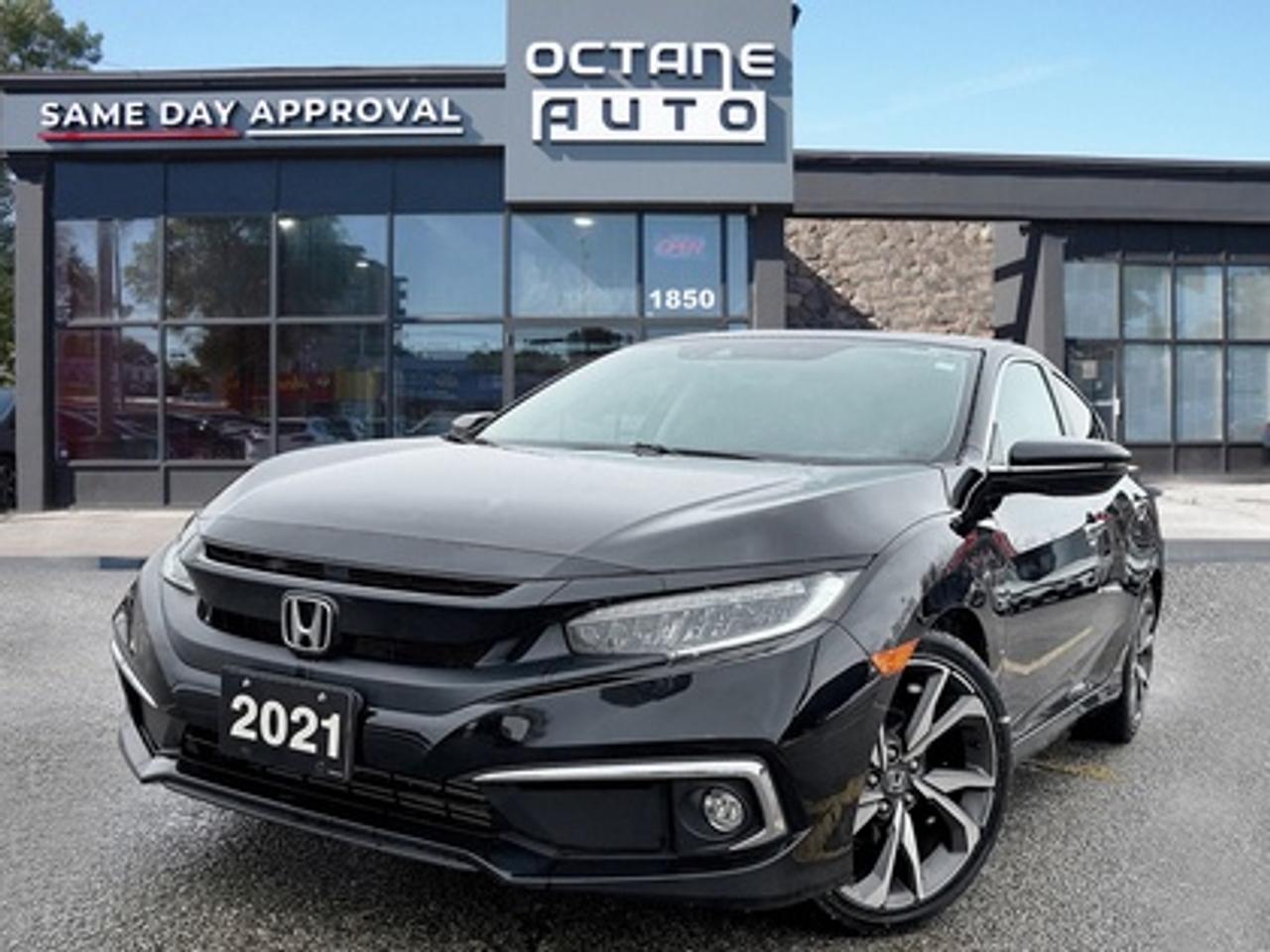 2021 Honda Civic Touring Sedan CVT Photo4