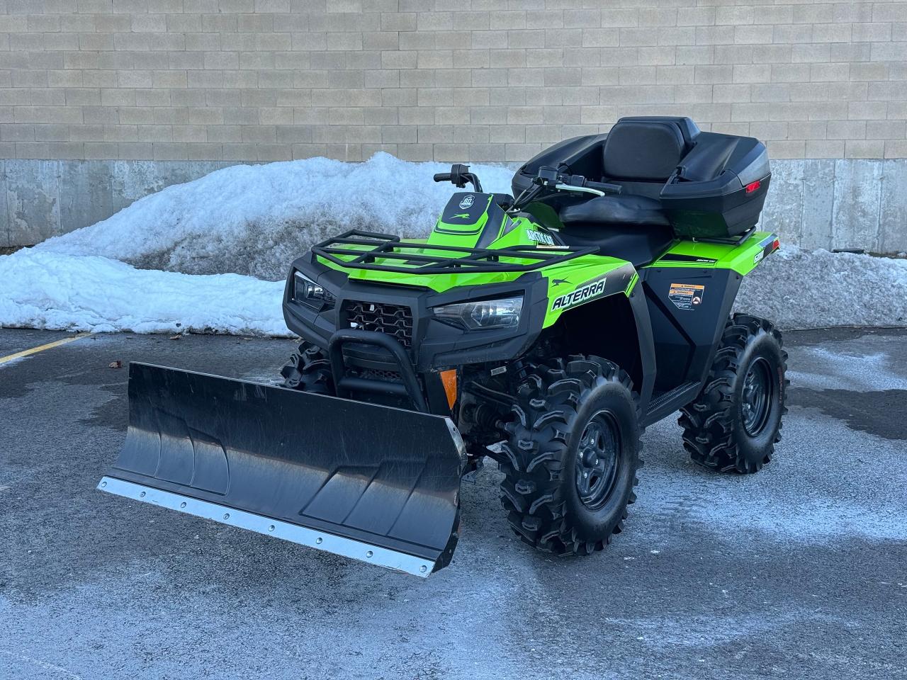 2022 Arctic Cat Alterra 600 EPS BASE **PLOW W/ WINCH** - Photo #1