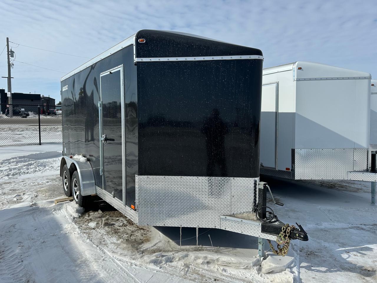 <p><span style=font-family: Segoe UI, sans-serif; background-color: #efefef;>7 x 14 triple wedge, 3500 lb dexter torsion axles, rear barn doors with extra bar lock, 6 additional height, aluminum cross trax wheel upgrade, bar lock on side door, laminated sides.</span><span style=mso-spacerun: yes;>&nbsp;&nbsp;</span><span style=font-family: Segoe UI, sans-serif; background-color: #efefef;>Standard features: rock guard, 32&rdquo; side door, 2-12 volt dome lights and switch and a roof vent. &frac34;&rdquo; plywood floor, 3/8&rdquo; plywood on the walls, 6&rdquo; tube frame2 5/16&rdquo; coupler, GVWR 9900 lbs, curb weight 2365 lbs. Stock# HH5485.</span><span style=mso-spacerun: yes;>&nbsp;&nbsp;</span><span style=font-family: Segoe UI, sans-serif; background-color: #efefef;>For more info call Wilf&rsquo;s Elie Ford toll free 877-360-3673.</span><span style=mso-spacerun: yes;>&nbsp;&nbsp;</span><span style=font-family: Segoe UI, sans-serif; background-color: #efefef;>Dealer # 0521</span></p>