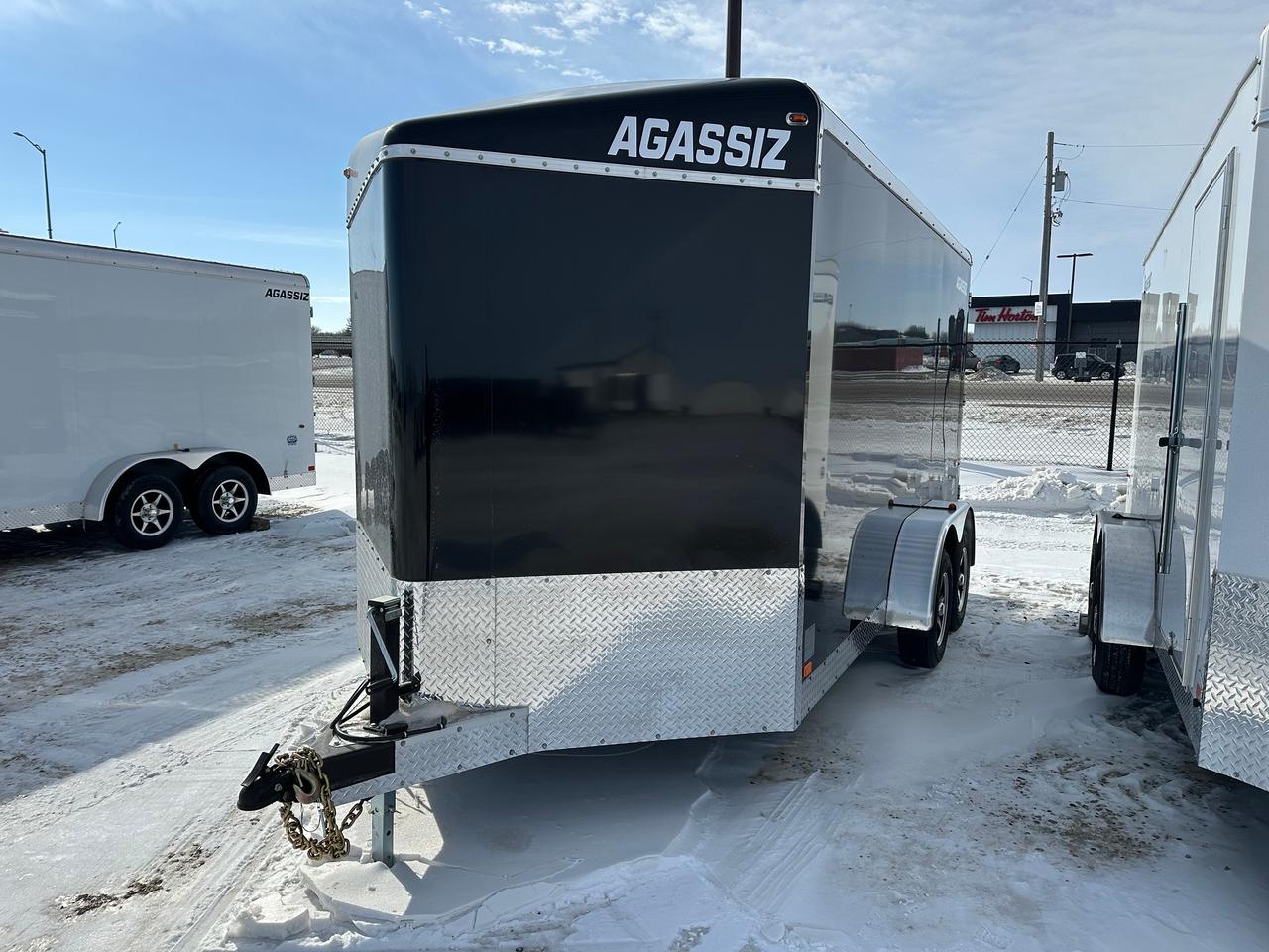 2026 Agassiz Enclosed Cargo 7 x 14 Agassiz Barn Door Photo