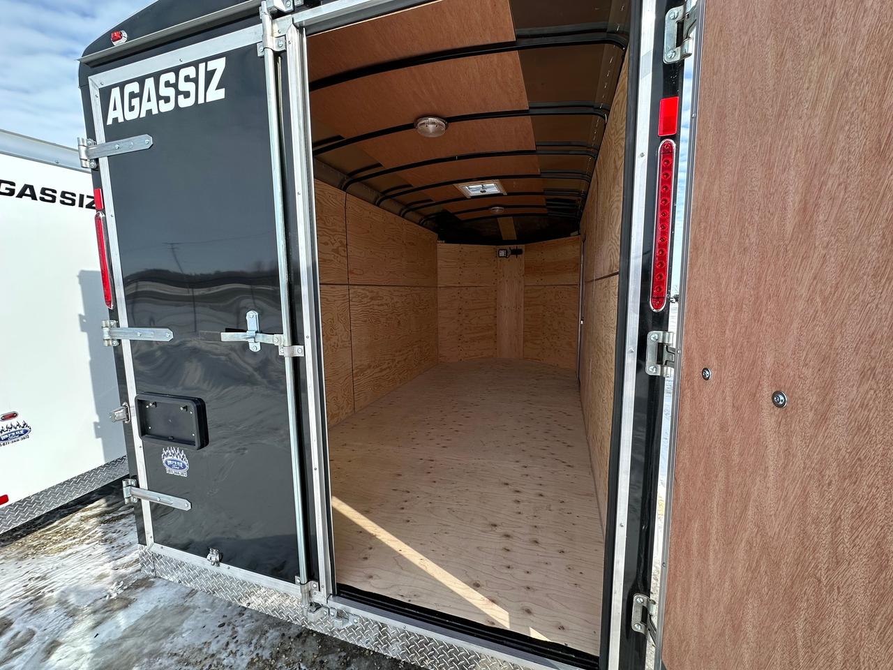 2026 Agassiz Enclosed Cargo 7 x 14 Agassiz Barn Door Photo4