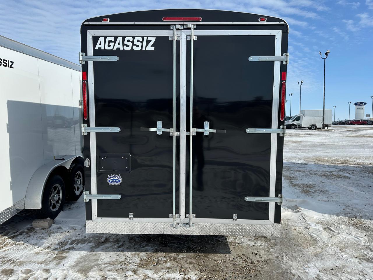 2026 Agassiz Enclosed Cargo 7 x 14 Agassiz Barn Door Photo