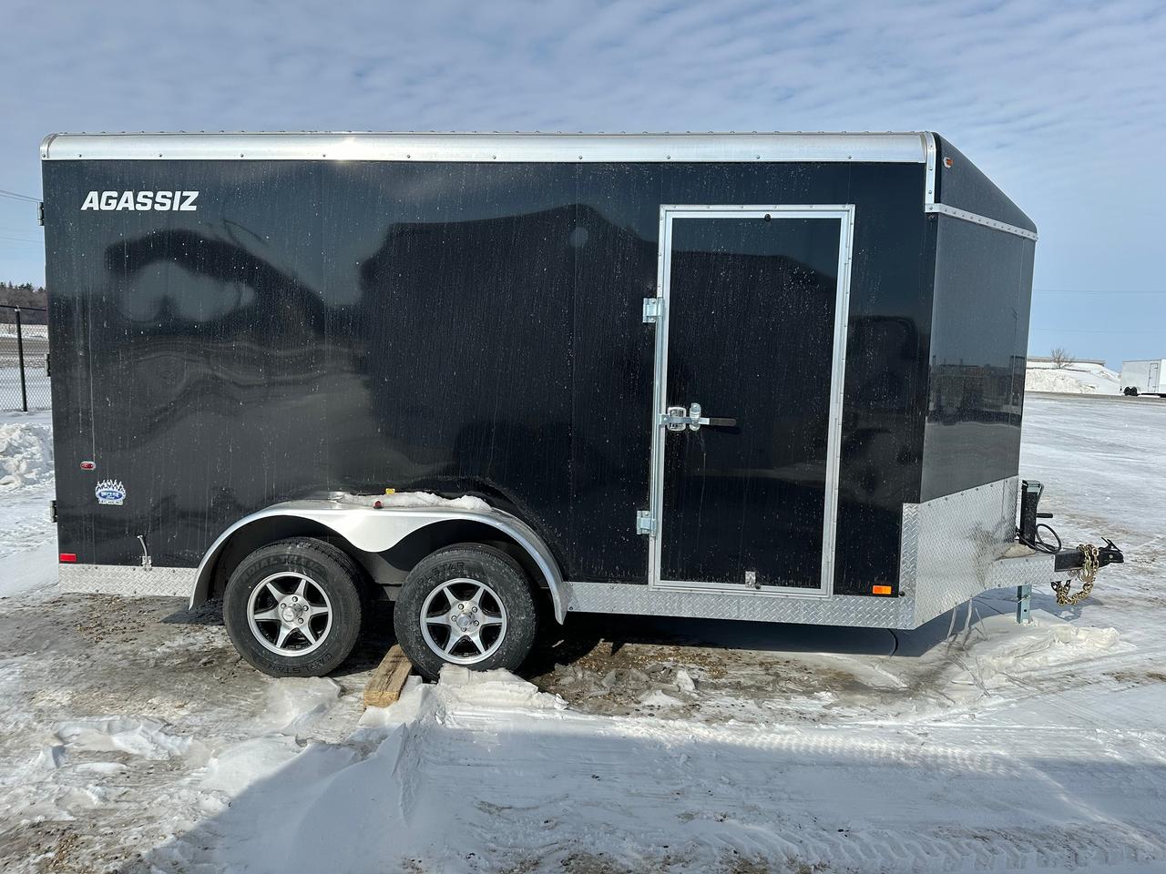 2026 Agassiz Enclosed Cargo 7 x 14 Agassiz Barn Door Photo2