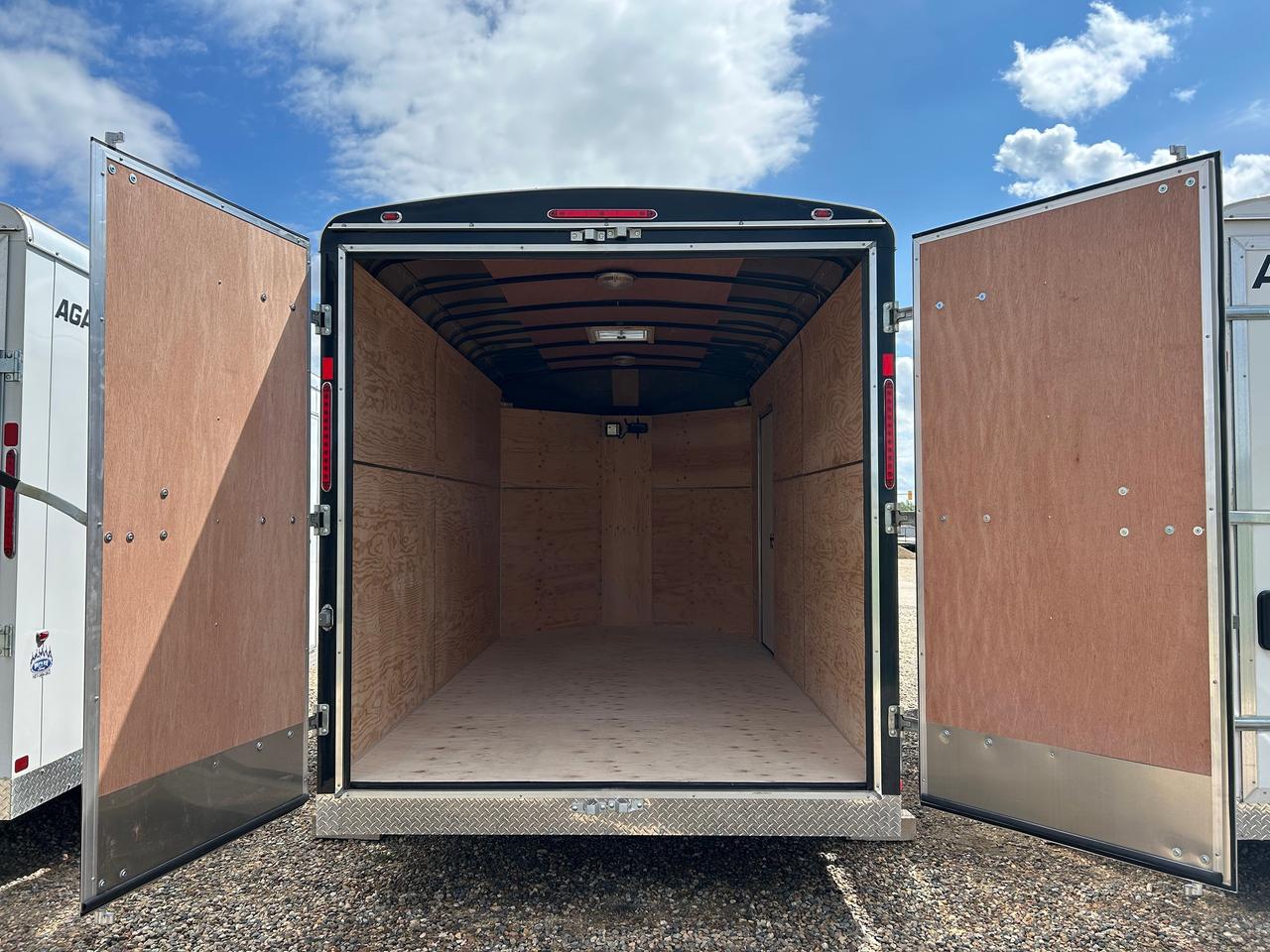 2026 Agassiz Enclosed Cargo 7 x 14 Agassiz Barn Door Photo