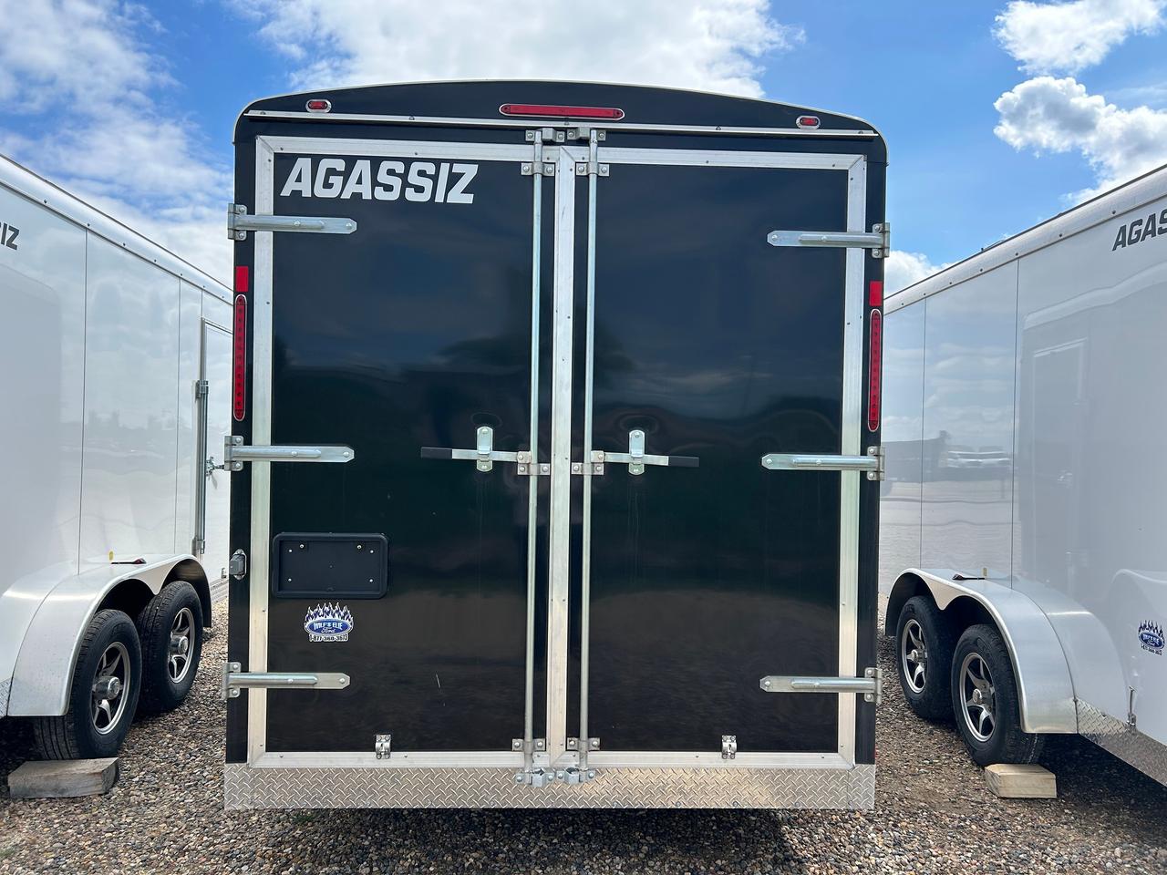 2026 Agassiz Enclosed Cargo 7 x 14 Agassiz Barn Door Photo5