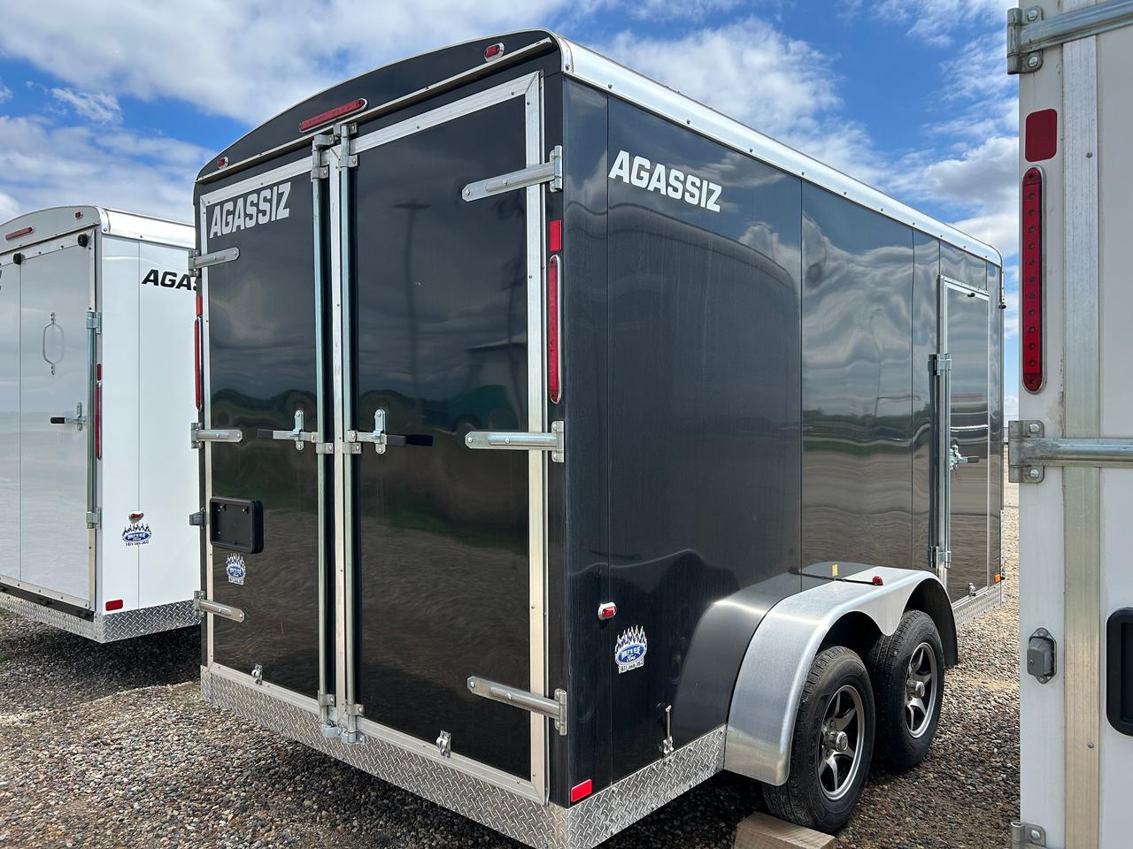 2026 Agassiz Enclosed Cargo 7 x 14 Agassiz Barn Door Photo