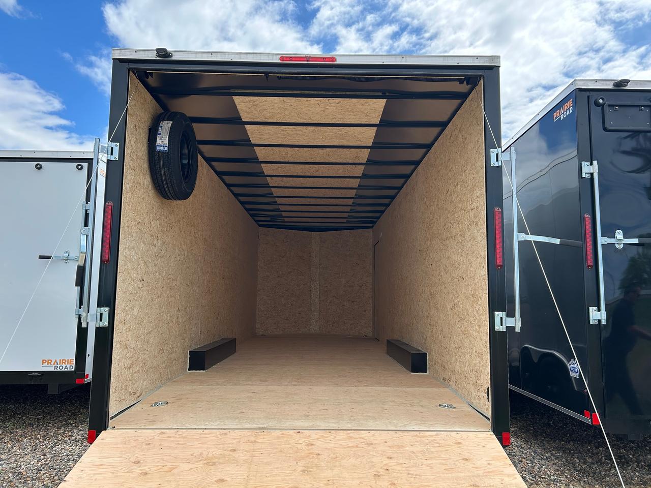 2026 Prairie Road Enclosed Cargo 8.5' x 24' Prairie Road Ramp Door Photo
