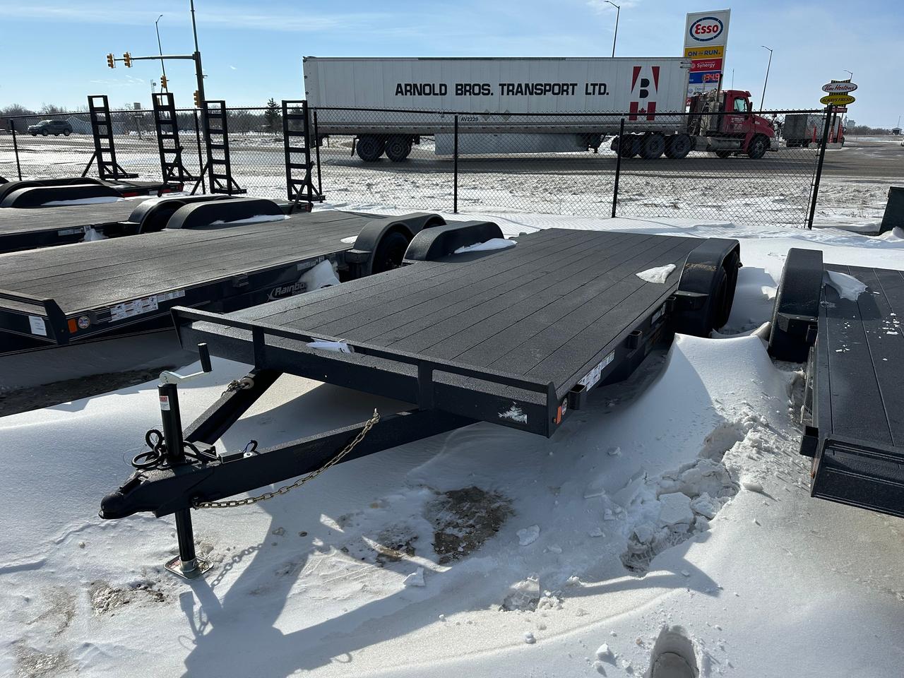 <p><span style=font-family: Segoe UI, sans-serif; font-size: 18px;>18&rsquo; Rainbow Excursion Car & Equipment Trailer, tandem 3500 lb axles, GVWR 7,000 lbs, 1800 lbs curb weight, 2 5/16 coupler, spare tire and holder, stone guard protection, silver graphics package, advanced hybrid polyurea coating exterior finish, LED lights, removable tear drop fender, 6&rdquo; channel frame & hitch, 5&rsquo; slide in ramps.&nbsp;&nbsp;Stock# HH5481. For more info call Wilfs Elie Ford toll free 877-360-3673. Dealer# 0521.</span></p>