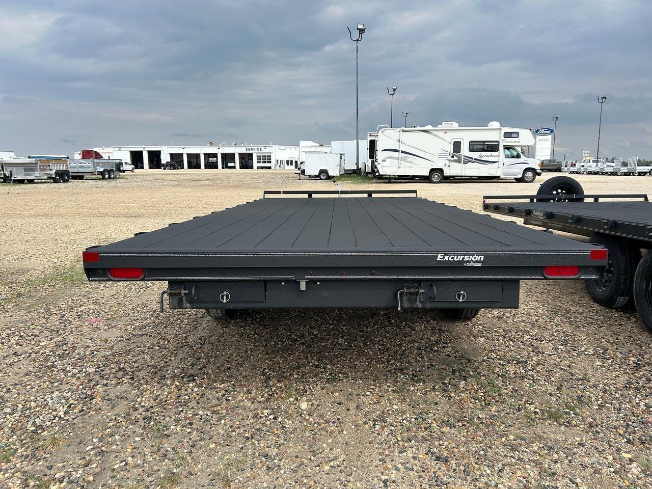 2026 Rainbow 18' DECK OVER BUMPER HITCH STRAIGHT DECK W/ RAMPS Photo