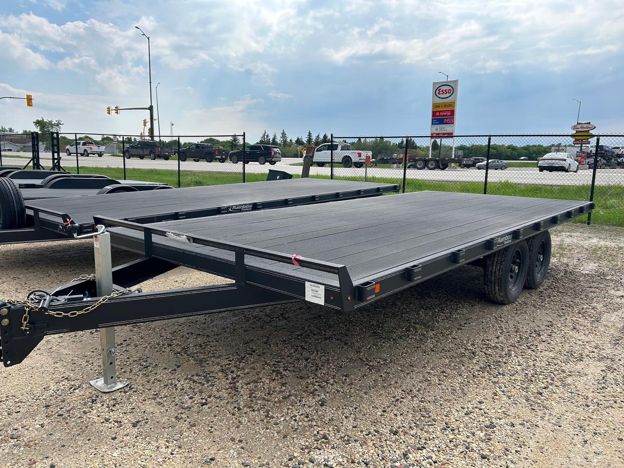 2026 Rainbow 18' DECK OVER BUMPER HITCH STRAIGHT DECK W/ RAMPS Photo
