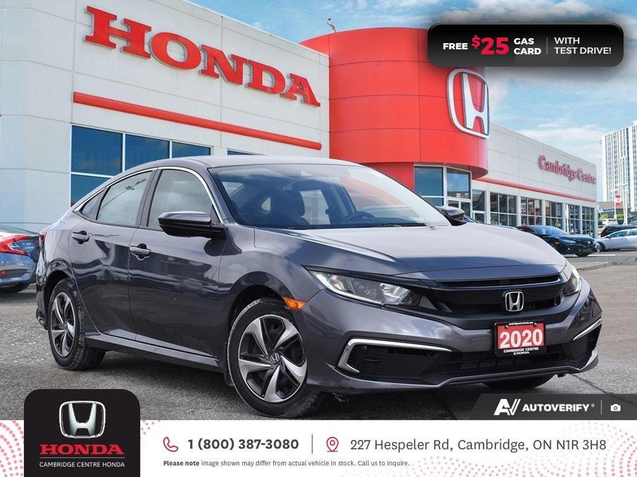 2020 Honda Civic LX HEATED SEATS | REARVIEW CAMERA | APPLE CARPLAY™/ANDROID AUTO™ Photo0