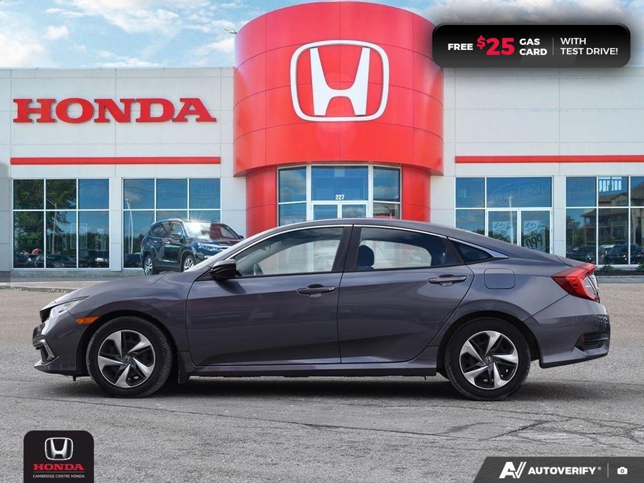 2020 Honda Civic LX HEATED SEATS | REARVIEW CAMERA | APPLE CARPLAY™/ANDROID AUTO™ Photo