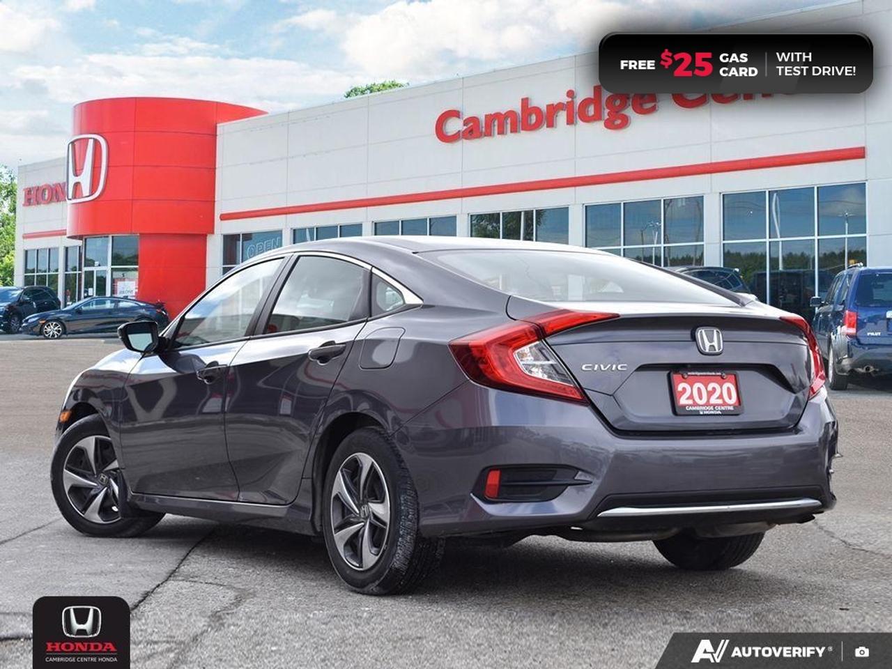 2020 Honda Civic LX HEATED SEATS | REARVIEW CAMERA | APPLE CARPLAY™/ANDROID AUTO™ Photo