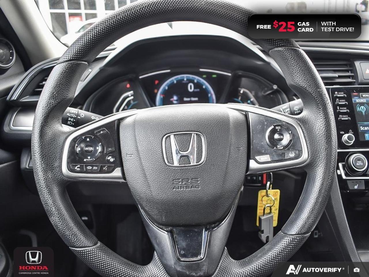2020 Honda Civic LX HEATED SEATS | REARVIEW CAMERA | APPLE CARPLAY™/ANDROID AUTO™ Photo