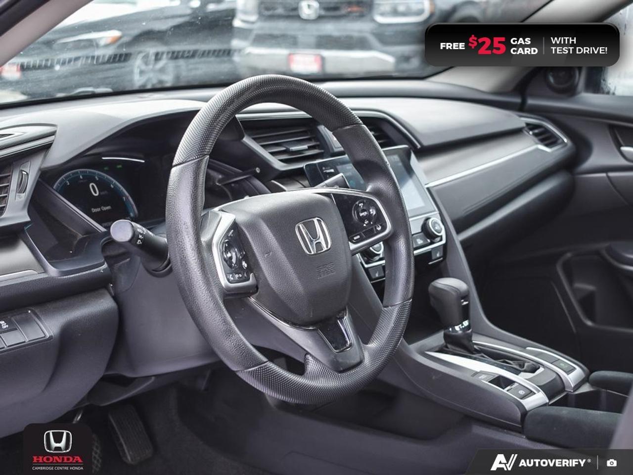 2020 Honda Civic LX HEATED SEATS | REARVIEW CAMERA | APPLE CARPLAY™/ANDROID AUTO™ Photo