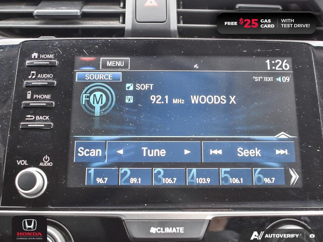 2020 Honda Civic LX HEATED SEATS | REARVIEW CAMERA | APPLE CARPLAY™/ANDROID AUTO™ Photo