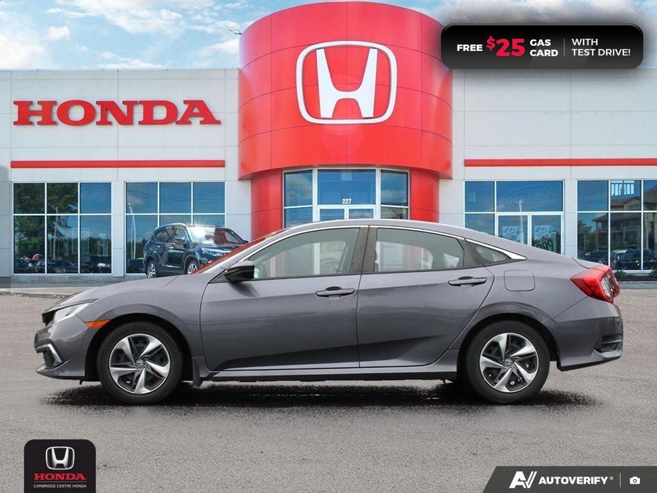 2020 Honda Civic LX HEATED SEATS | REARVIEW CAMERA | APPLE CARPLAY™/ANDROID AUTO™ Photo