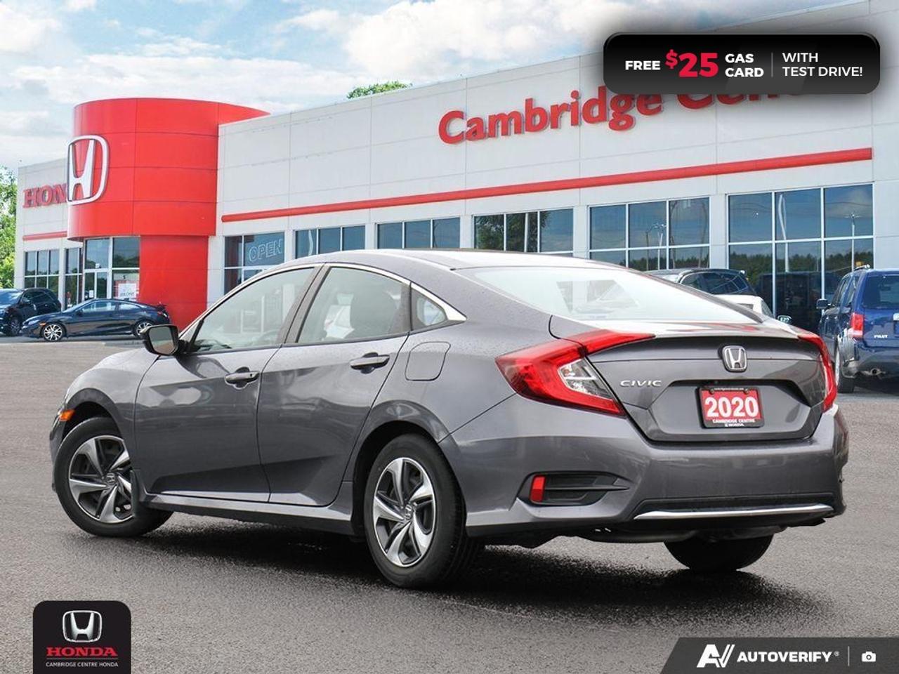 2020 Honda Civic LX HEATED SEATS | REARVIEW CAMERA | APPLE CARPLAY™/ANDROID AUTO™ Photo