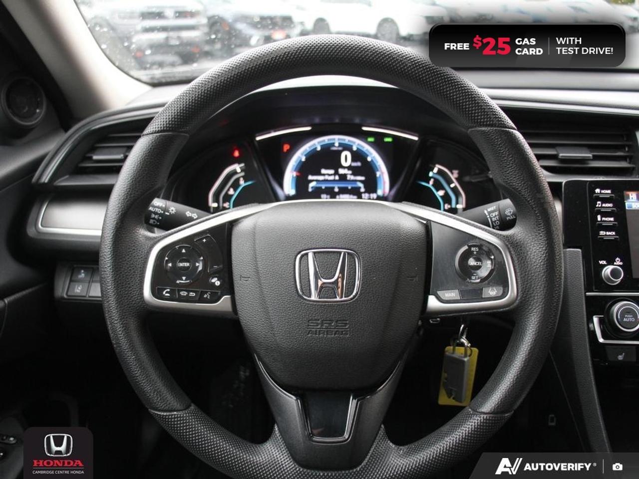 2020 Honda Civic LX HEATED SEATS | REARVIEW CAMERA | APPLE CARPLAY™/ANDROID AUTO™ Photo