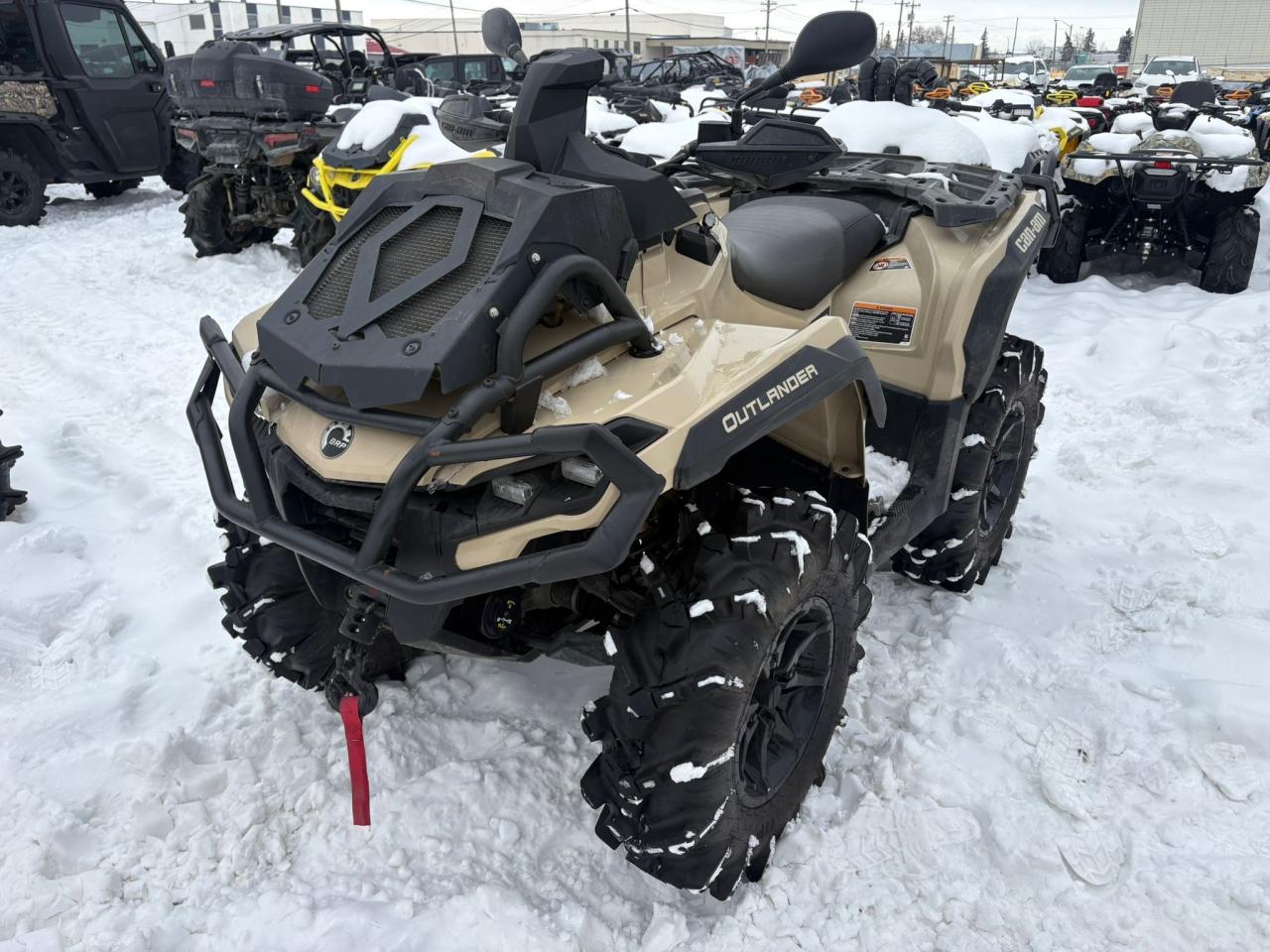 <p data-start=121 data-end=461>The 2023 Can-Am Outlander 850 XMR is built for riders who want serious mud-ready capability, rugged performance, and confidence in the toughest terrain. Powered by a strong-torque 854 cc Rotax&reg; V-Twin engine, it delivers smooth, responsive power and capable acceleration to conquer deep mud, ruts, and challenging trails with authority.</p><p data-start=121 data-end=461>&nbsp;</p><p data-start=463 data-end=863>Purpose-built for aggressive off-road conditions, the Outlander 850 XMR features a snorkeled air intake and raised cooling system for improved protection in water and mud, along with Tri-Mode Dynamic Power Steering (DPS) for smooth, controlled handling when the terrain gets rough. Its selectable 2WD/4WD with Visco-Lok&trade; auto-locking front differential gives you added traction when you need it most.</p><p data-start=463 data-end=863>&nbsp;</p><p data-start=865 data-end=1210>Equipped with aggressive mud tires on rugged wheels, heavy-duty suspension with arched A-arms, sturdy bumpers, handguards, and a full digital display, this XMR blends practical utility with modern convenience. Comfortable seating, thoughtful ergonomics, and durable construction make long days on the trail or job site easier and more enjoyable.</p><p data-start=865 data-end=1210>&nbsp;</p><p data-start=1212 data-end=1412>Whether you&rsquo;re powering through mud pits, hauling gear, or exploring challenging back-country terrain, the 2023 Can-Am Outlander 850 XMR delivers capability, comfort, and confidence in every ride.</p><p data-start=1212 data-end=1412>&nbsp;</p><p data-start=1414 data-end=1499>Contact us today to learn more about financing, trade-ins, or delivery across Canada!</p>