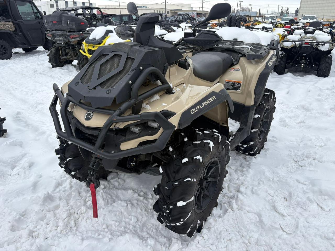 <p data-start=121 data-end=461>The 2023 Can-Am Outlander 850 XMR is built for riders who want serious mud-ready capability, rugged performance, and confidence in the toughest terrain. Powered by a strong-torque 854 cc Rotax&reg; V-Twin engine, it delivers smooth, responsive power and capable acceleration to conquer deep mud, ruts, and challenging trails with authority.</p><p data-start=121 data-end=461>&nbsp;</p><p data-start=463 data-end=863>Purpose-built for aggressive off-road conditions, the Outlander 850 XMR features a snorkeled air intake and raised cooling system for improved protection in water and mud, along with Tri-Mode Dynamic Power Steering (DPS) for smooth, controlled handling when the terrain gets rough. Its selectable 2WD/4WD with Visco-Lok&trade; auto-locking front differential gives you added traction when you need it most.</p><p data-start=463 data-end=863>&nbsp;</p><p data-start=865 data-end=1210>Equipped with aggressive mud tires on rugged wheels, heavy-duty suspension with arched A-arms, sturdy bumpers, handguards, and a full digital display, this XMR blends practical utility with modern convenience. Comfortable seating, thoughtful ergonomics, and durable construction make long days on the trail or job site easier and more enjoyable.</p><p data-start=865 data-end=1210>&nbsp;</p><p data-start=1212 data-end=1412>Whether you&rsquo;re powering through mud pits, hauling gear, or exploring challenging back-country terrain, the 2023 Can-Am Outlander 850 XMR delivers capability, comfort, and confidence in every ride.</p><p data-start=1212 data-end=1412>&nbsp;</p><p data-start=1414 data-end=1499>Contact us today to learn more about financing, trade-ins, or delivery across Canada!</p>