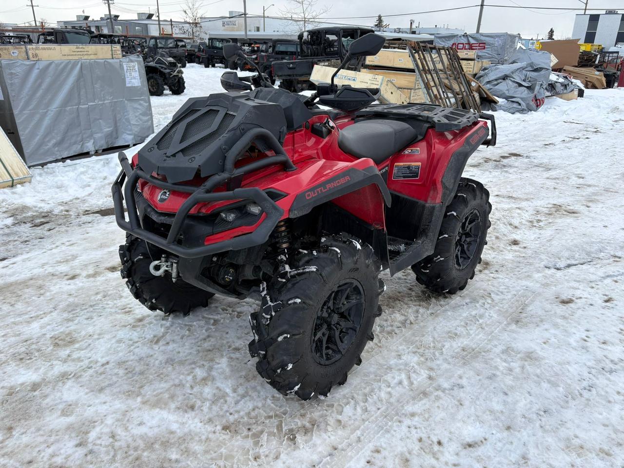 <p data-start=112 data-end=454>The 2024 Can-Am Outlander 850 XMR is built for riders who want serious mud-ready capability, rugged performance, and confidence in the toughest terrain. Powered by a strong-torque 854 cc Rotax&reg; V-Twin engine, it delivers smooth, responsive power and confident acceleration to conquer deep mud, ruts, and challenging trails with authority.</p><p data-start=112 data-end=454>&nbsp;</p><p data-start=456 data-end=856>Purpose-built for aggressive off-road conditions, the Outlander 850 XMR features a snorkeled air intake and raised cooling system for improved protection in water and mud, along with Tri-Mode Dynamic Power Steering (DPS) for smooth, controlled handling when the terrain gets rough. Its selectable 2WD/4WD with Visco-Lok&trade; auto-locking front differential gives you added traction when you need it most.</p><p data-start=456 data-end=856>&nbsp;</p><p data-start=858 data-end=1203>Equipped with aggressive mud tires on rugged wheels, heavy-duty suspension with arched A-arms, sturdy bumpers, handguards, and a full digital display, this XMR blends practical utility with modern convenience. Comfortable seating, thoughtful ergonomics, and durable construction make long days on the trail or job site easier and more enjoyable.</p><p data-start=858 data-end=1203>&nbsp;</p><p data-start=1205 data-end=1405>Whether you&rsquo;re powering through mud pits, hauling gear, or exploring challenging back-country terrain, the 2024 Can-Am Outlander 850 XMR delivers capability, comfort, and confidence in every ride.</p><p data-start=1205 data-end=1405>&nbsp;</p><p data-start=1407 data-end=1492>Contact us today to learn more about financing, trade-ins, or delivery across Canada!</p>