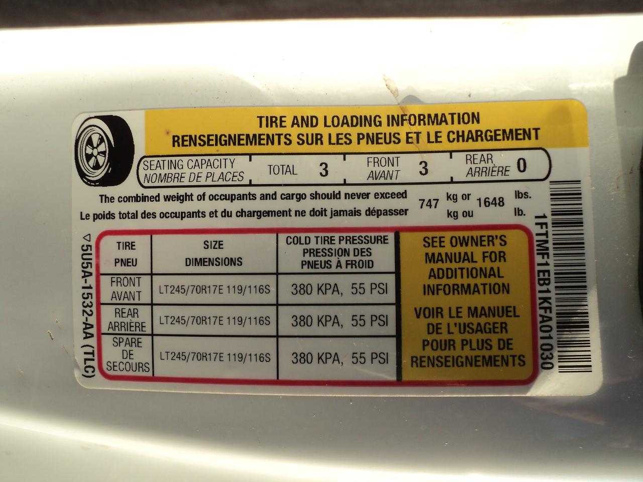 2019 Ford F-150 XL RegCab  4WD 3.3L6cylGas  6.5' BOX BackUpCam Photo