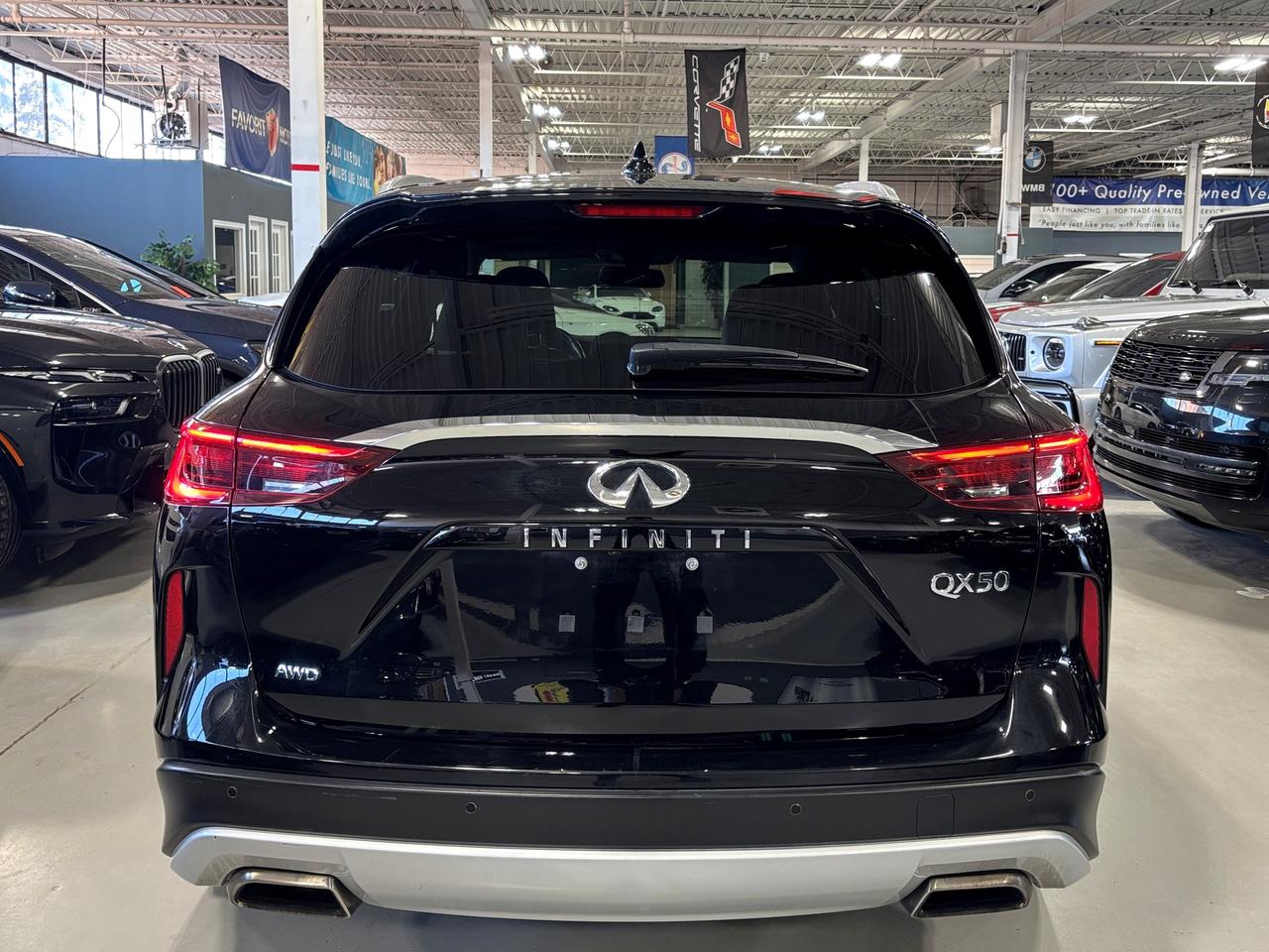 2019 Infiniti QX50 Essential AWD|NAV|BOSE|HUD|PANOROOF|LEATHER|360CAM Photo