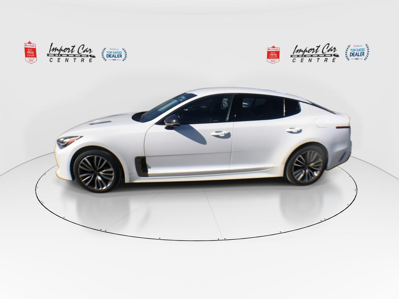 2019 Kia Stinger GT-Line AWD, 225HP, LEATHER, HTD. SEATS & STEER. W Photo4