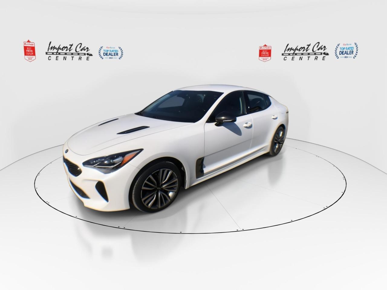 2019 Kia Stinger GT-Line AWD, 225HP, LEATHER, HTD. SEATS & STEER. W Photo